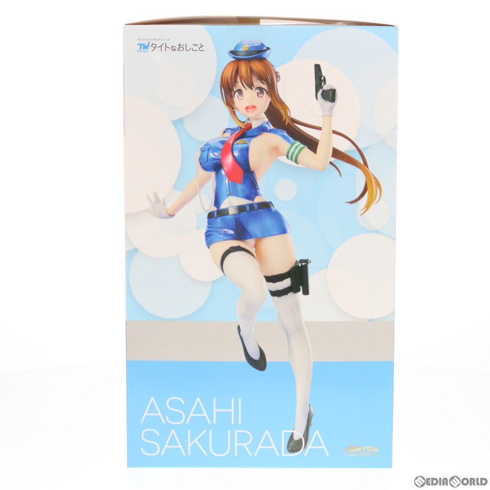 【中古即納】[FIG] あみあみ限定特典2種付属 タイトなおしごと おしごと1:おまわりさん 桜田あさひ(さくらだあさひ) アンテナショップ限定版 完成品 フィギュア ヴェルテクス(20210331)