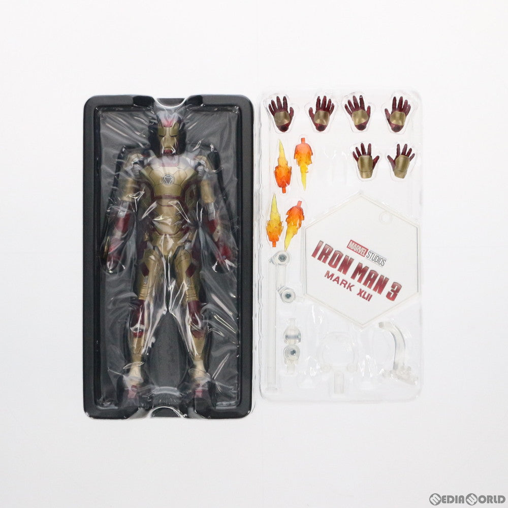 【中古即納】[FIG] アイアンマン・マーク42 アイアンマン3 1/10 完成品 可動フィギュア ZD toys(20211031)