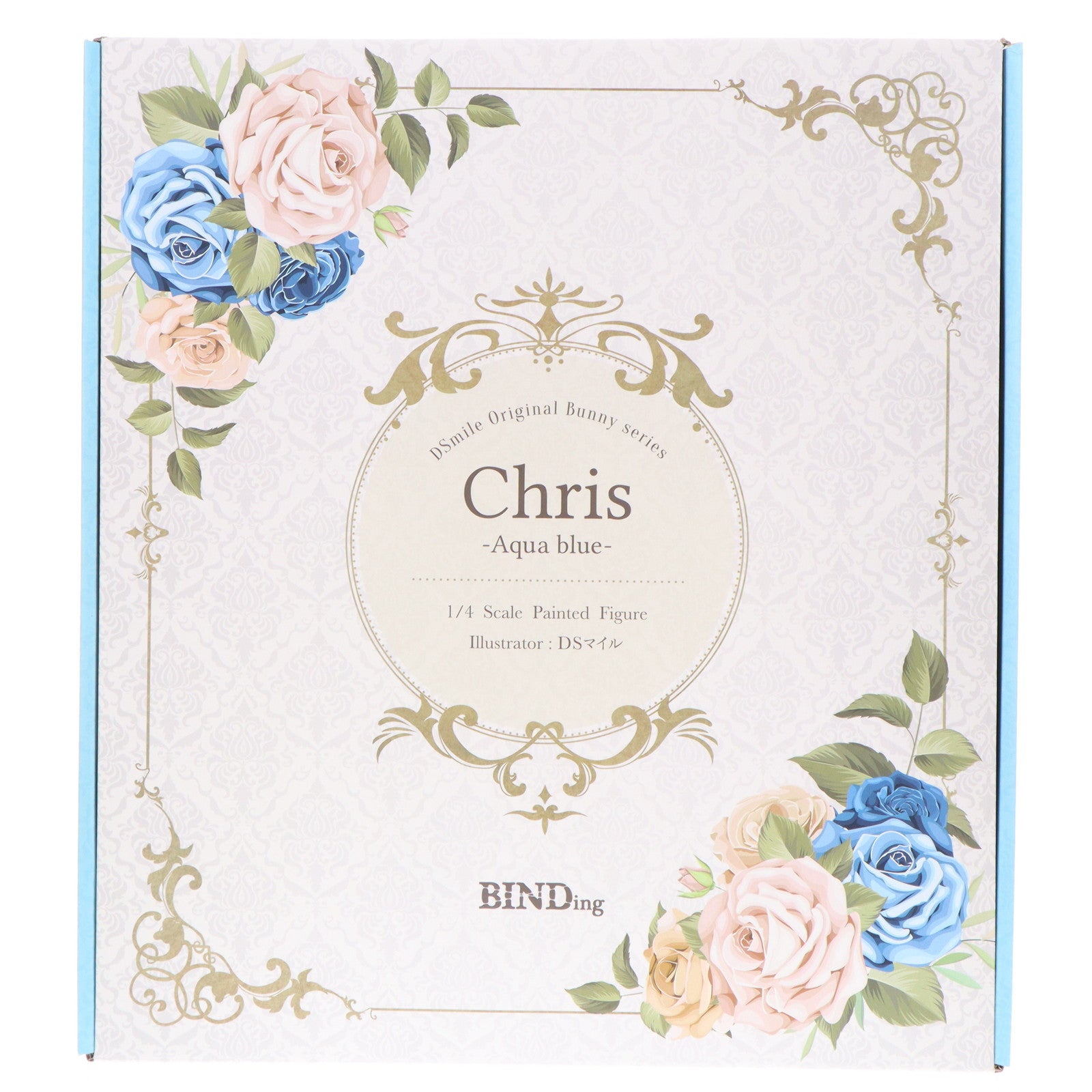 【中古即納】[FIG] ポストカード無し ネイティブクリエイターズコレクション Chris-Aqua blue- DSmile Original Bunny series 1/4 完成品 フィギュア ネイティブオンラインショップ&FANZA限定 BINDing(バインディング)/ネイティブ(20210731)