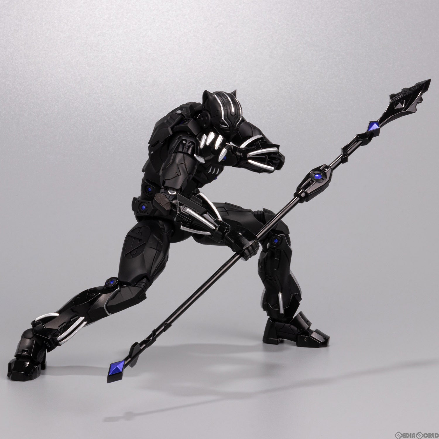 【新品即納】[FIG] FIGHTING ARMOR(ファイティングアーマー) ブラックパンサー MARVEL(マーベル) 完成品 可動フィギュア 千値練(せんちねる) (20230129)