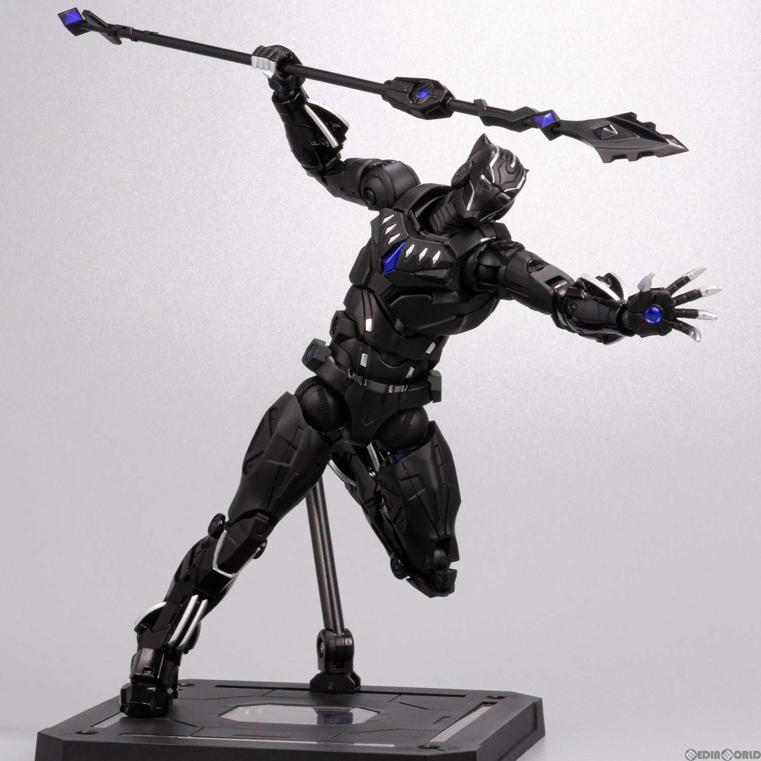 【新品即納】[FIG] FIGHTING ARMOR(ファイティングアーマー) ブラックパンサー MARVEL(マーベル) 完成品 可動フィギュア 千値練(せんちねる) (20230129)