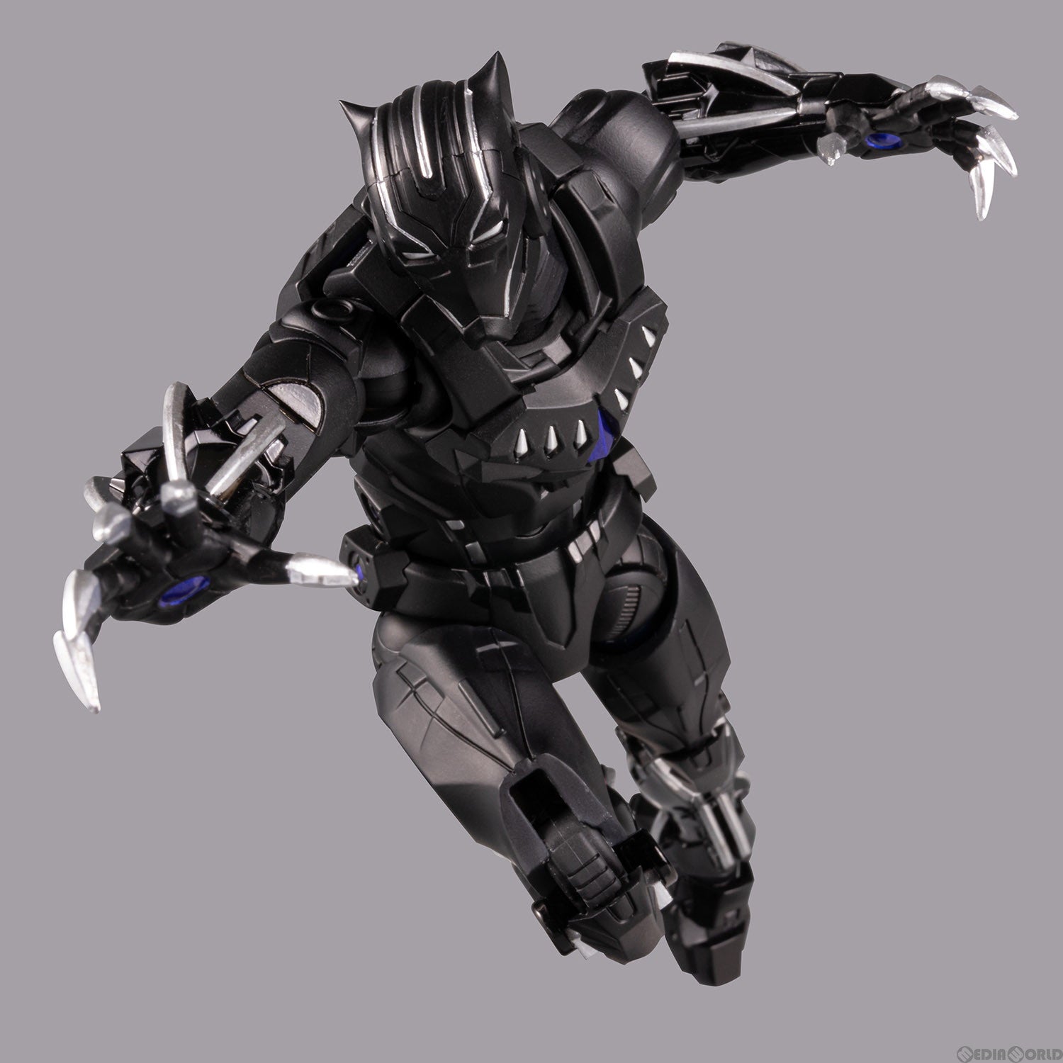 【中古即納】[FIG] FIGHTING ARMOR(ファイティングアーマー) ブラックパンサー MARVEL(マーベル) 完成品 可動フィギュア 千値練(せんちねる)(20230129)