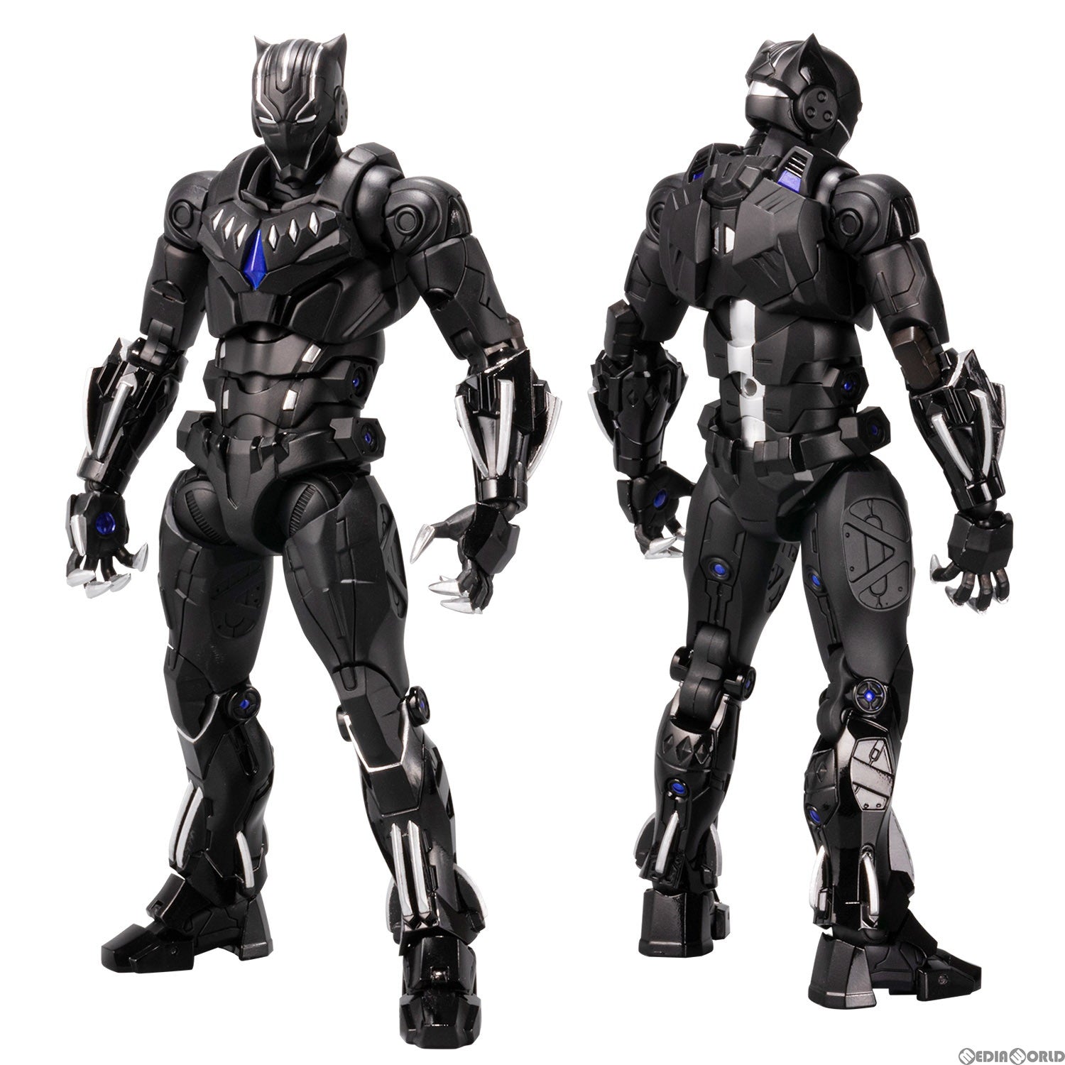 【新品即納】[FIG] FIGHTING ARMOR(ファイティングアーマー) ブラックパンサー MARVEL(マーベル) 完成品 可動フィギュア 千値練(せんちねる) (20230129)