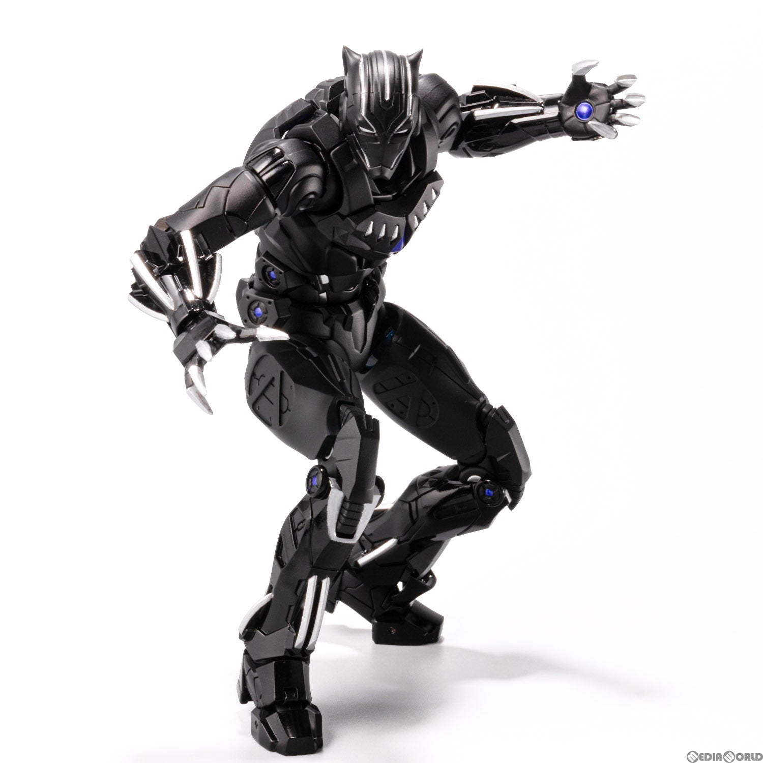 【中古即納】[FIG] FIGHTING ARMOR(ファイティングアーマー) ブラックパンサー MARVEL(マーベル) 完成品 可動フィギュア 千値練(せんちねる)(20230129)