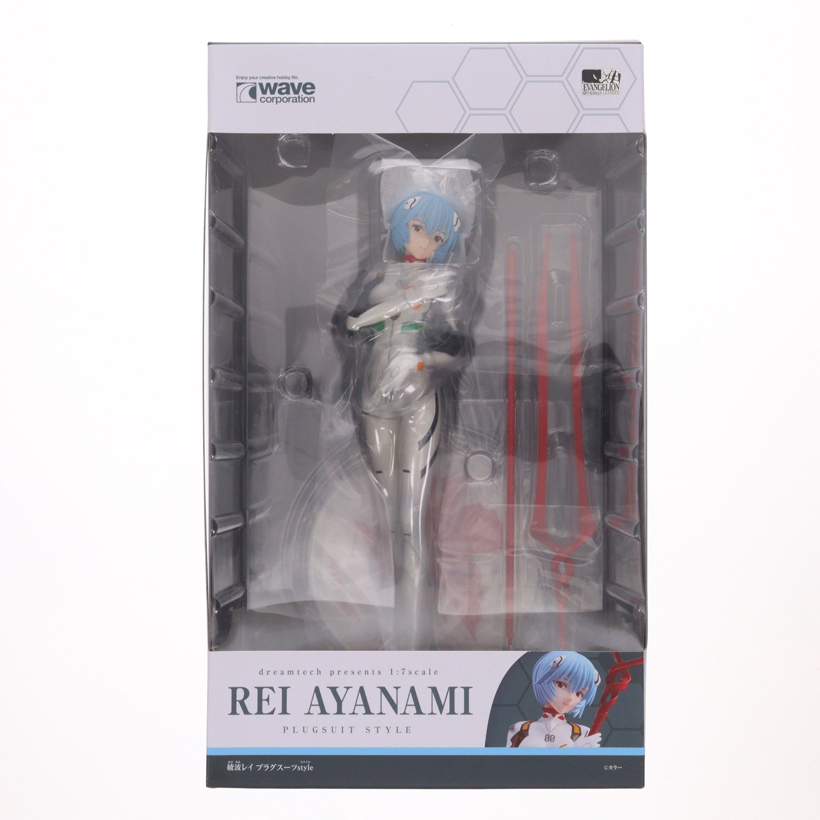 【新品即納】[FIG] ドリームテック 綾波レイ プラグスーツstyle ヱヴァンゲリヲン新劇場版 1/7 完成品 フィギュア(DT-160) ウェーブ(WAVE) (20220624)