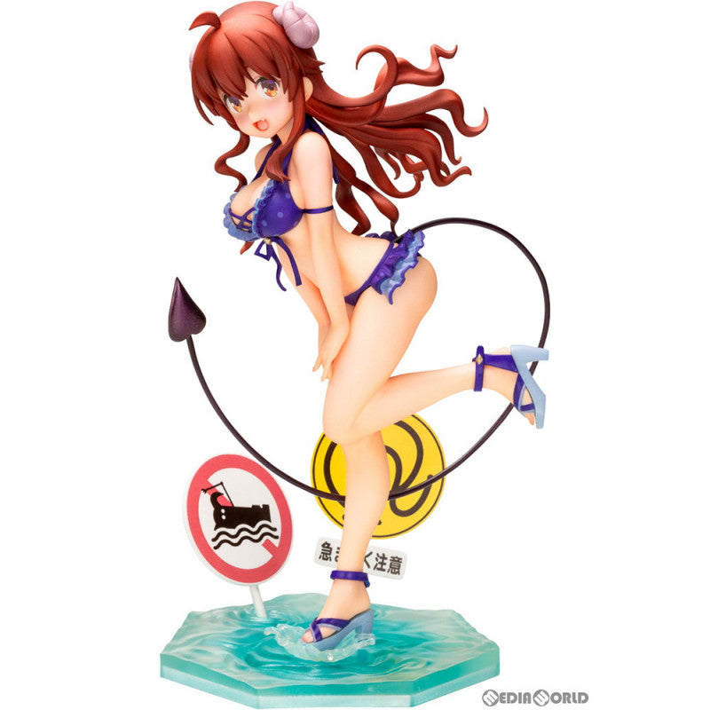 【中古即納】[FIG] コトブキヤショップ&メディコスオンラインショップ限定特典付属 初期不良対応済品 シャドウミストレス優子 水着ver. まちカドまぞく 1/7 完成品 フィギュア(PP922) コトブキヤ(20210730)