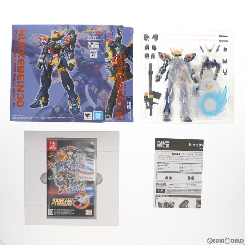 【中古即納】[FIG] Switch版ソフト付属 METAL ROBOT魂(Ka signature) (SIDE OG) ヒュッケバイン30 Switch/PS4ソフト スーパーロボット大戦30 超限定版 同梱品 完成品 可動フィギュア バンダイ(20211028)