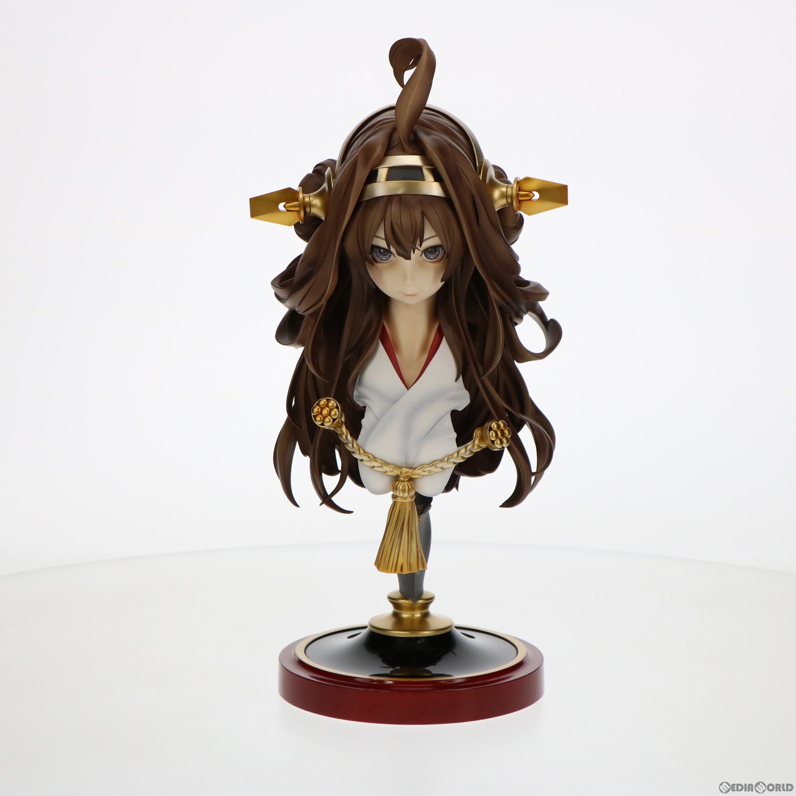 【中古即納】[FIG] GOODSMILE ONLINE SHOP限定 金剛(こんごう) 艦隊これくしょん～艦これ～ ワンホビセレクション 胸像 完成品 フィギュア グッドスマイルカンパニー(20160131)