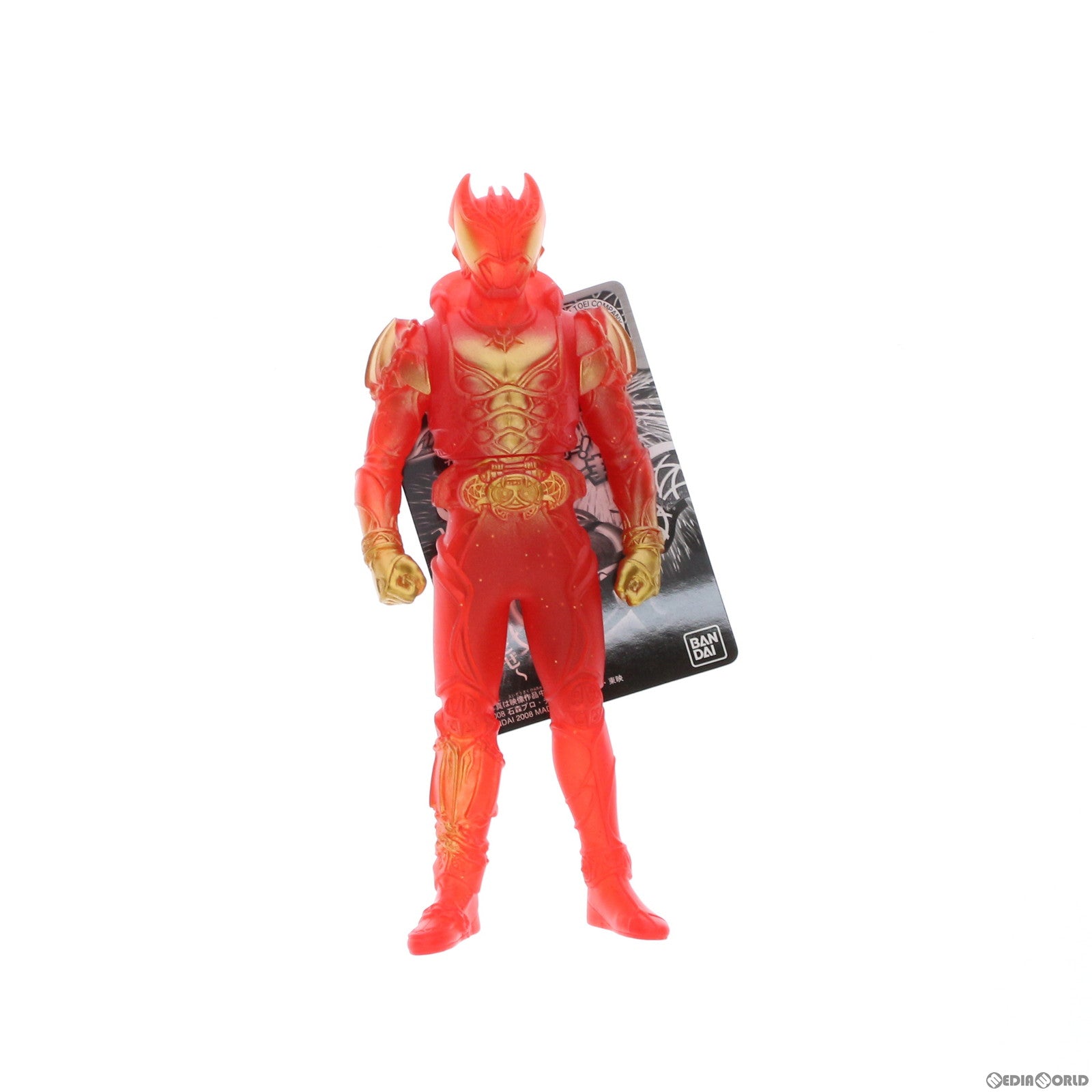 【中古即納】[SFT] ライダーヒーローシリーズ フリ!キバ!ゴー!夏のキャラクターまつり限定 仮面ライダーキバ キバフォーム スペシャルカラー 完成品 ソフビフィギュア バンダイ(19991231)