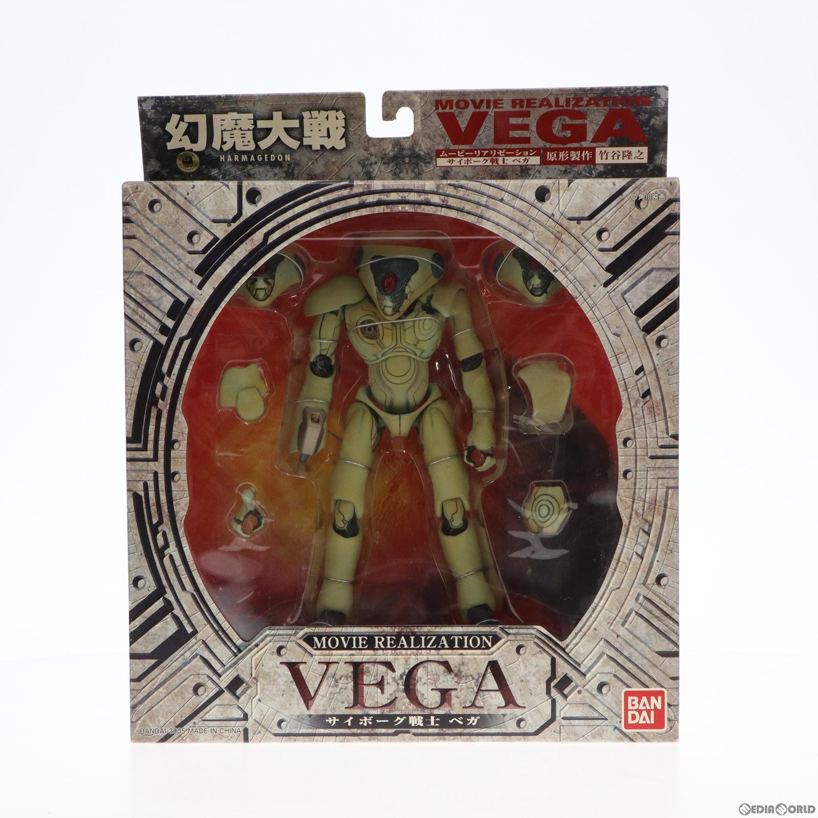 【中古即納】[FIG] MOVIE REALIZATION サイボーグ戦士 ベガ 幻魔大戦 完成品 可動フィギュア バンダイ(19991231)