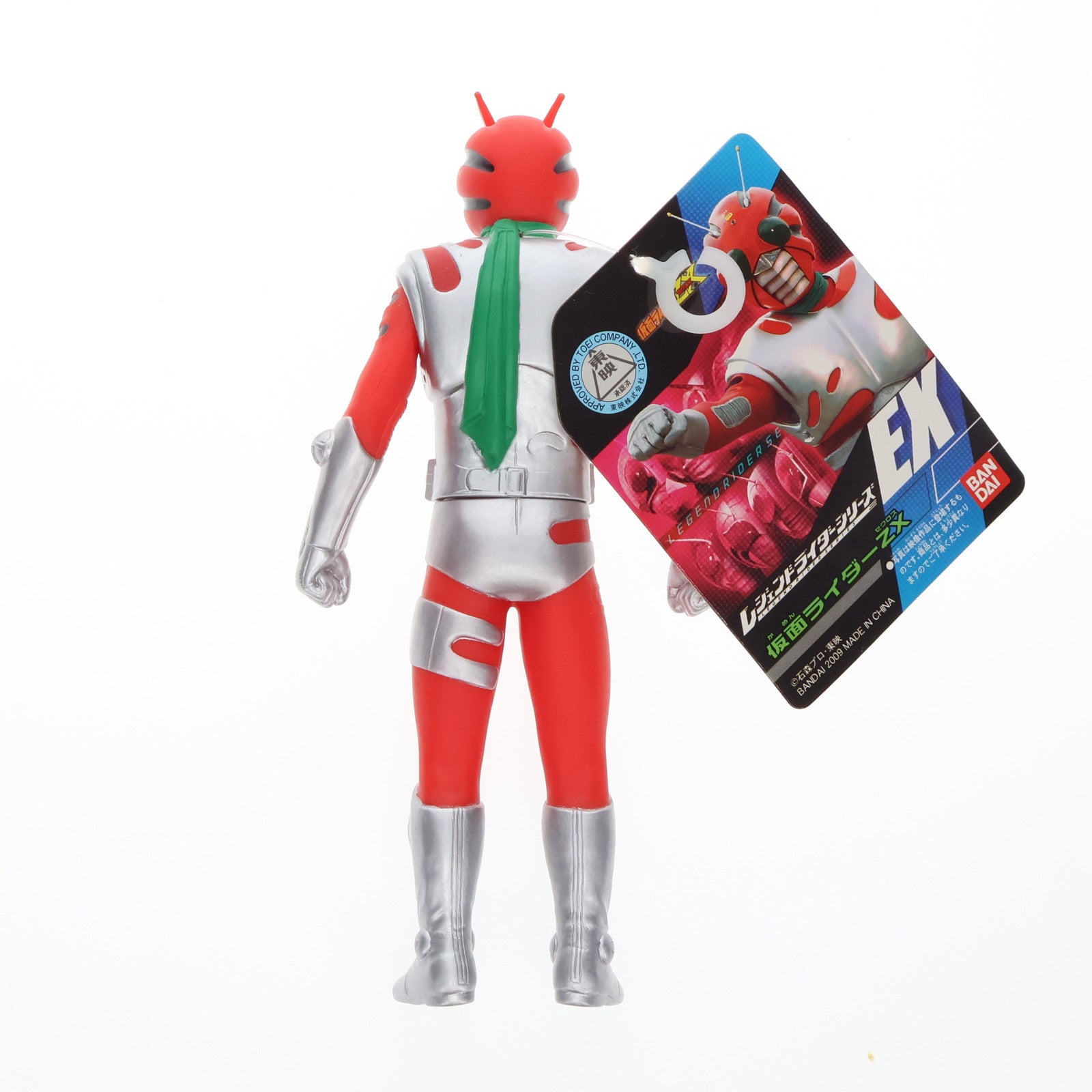 【中古即納】[SFT] レジェンドライダーシリーズEX 仮面ライダーZX(ゼクロス) 完成品 ソフビフィギュア バンダイ(20091212)