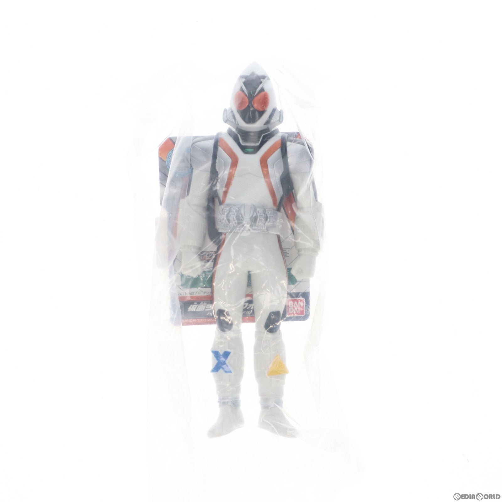 【中古即納】[SFT] ライダーヒーローシリーズ01 仮面ライダーフォーゼ ベースステイツ 完成品 ソフビフィギュア バンダイ(20110903)