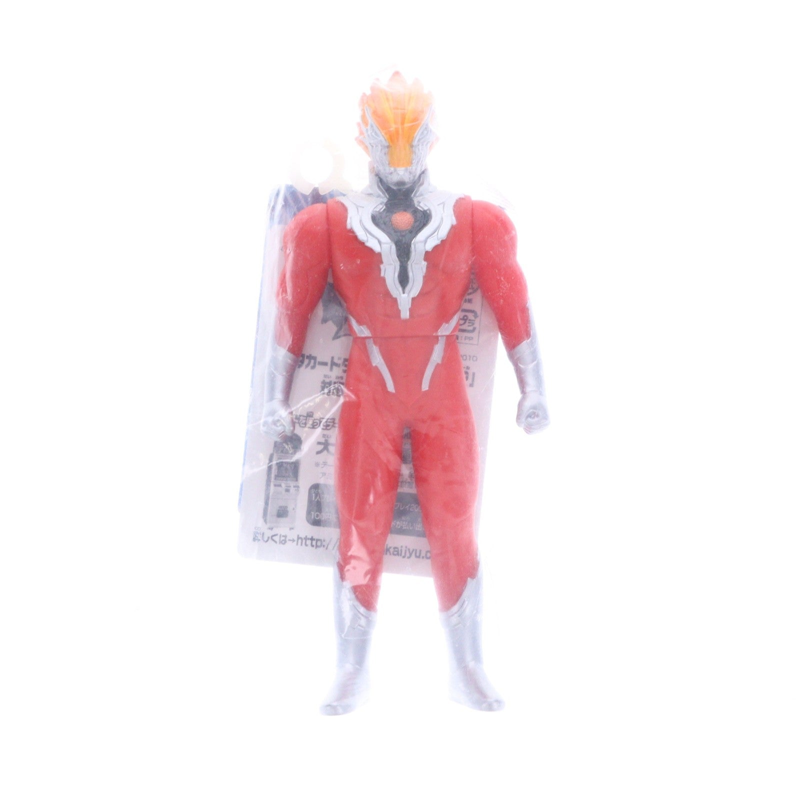 【中古即納】[SFT] ウルトラヒーローシリーズEX グレンファイヤー ウルトラマンゼロ THE MOVIE 超決戦!ベリアル銀河帝国 完成品 ソフビフィギュア バンダイ(20101113)