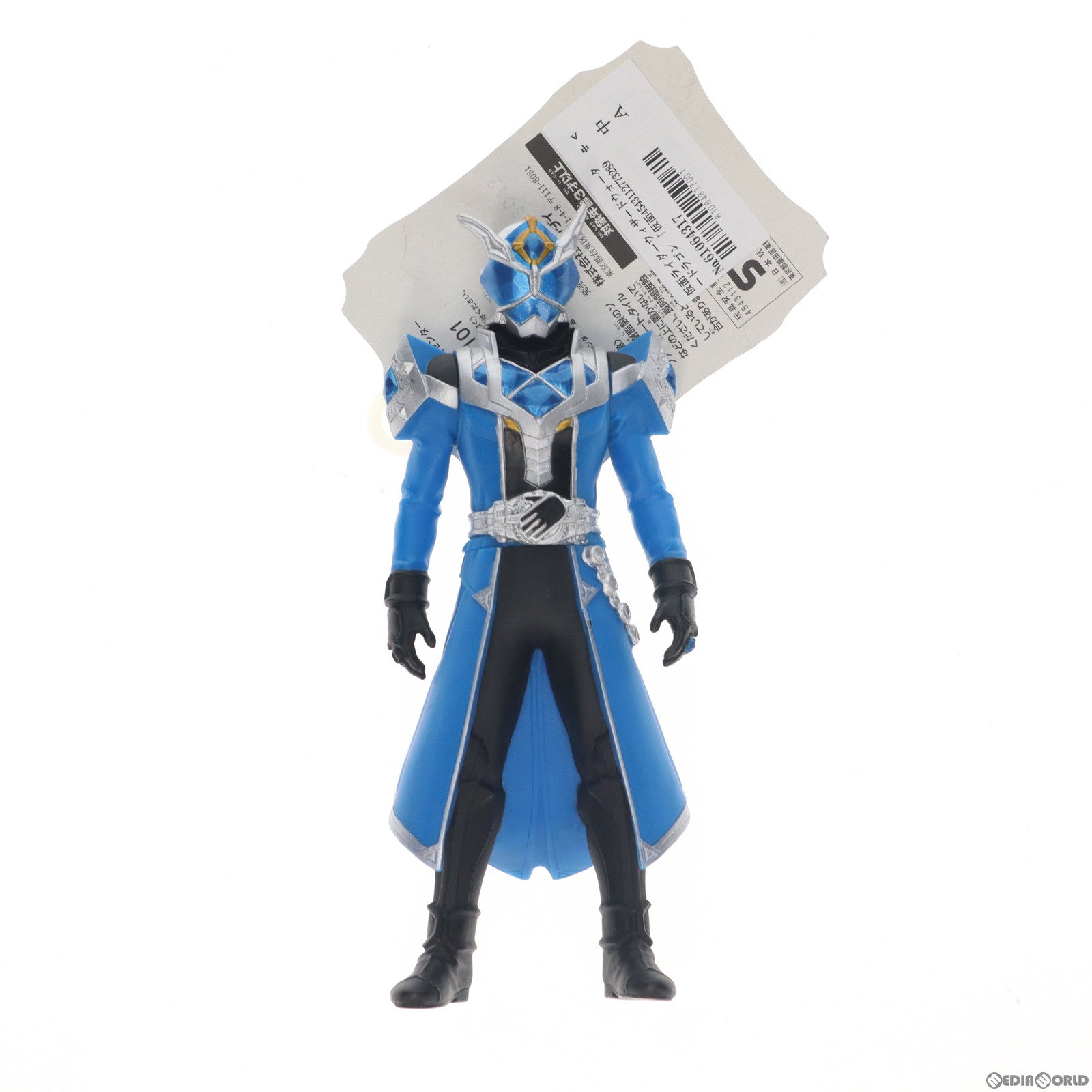 【中古即納】[SFT] ライダーヒーローシリーズ07 仮面ライダーウィザードウォータードラゴン 完成品 ソフビフィギュア バンダイ(20121208)