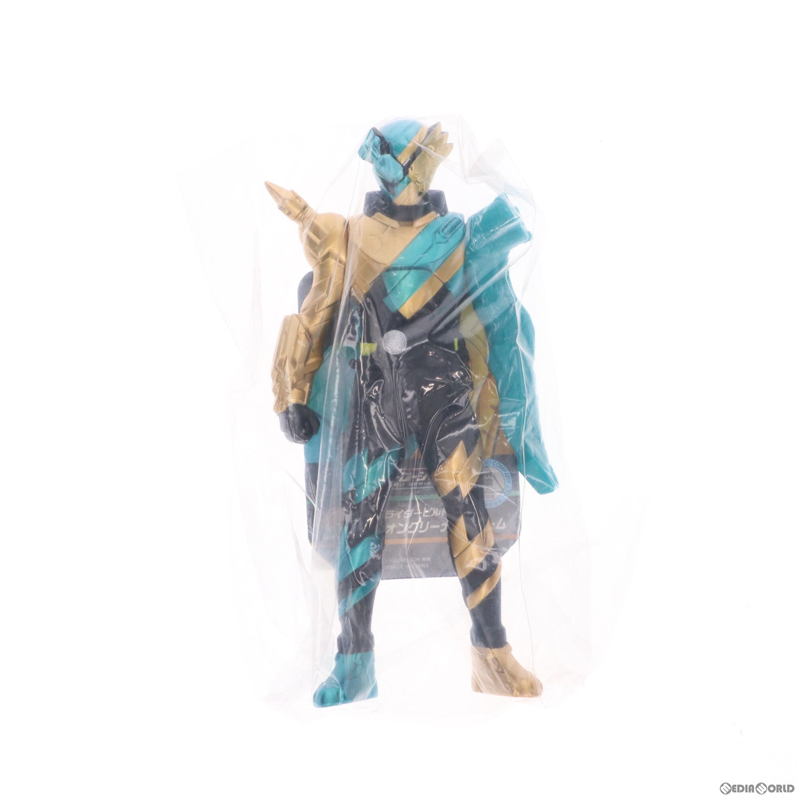 【中古即納】[SFT] ライダーヒーローシリーズ9 仮面ライダービルド ライオンクリーナーフォーム 完成品 ソフビフィギュア バンダイ(20171028)