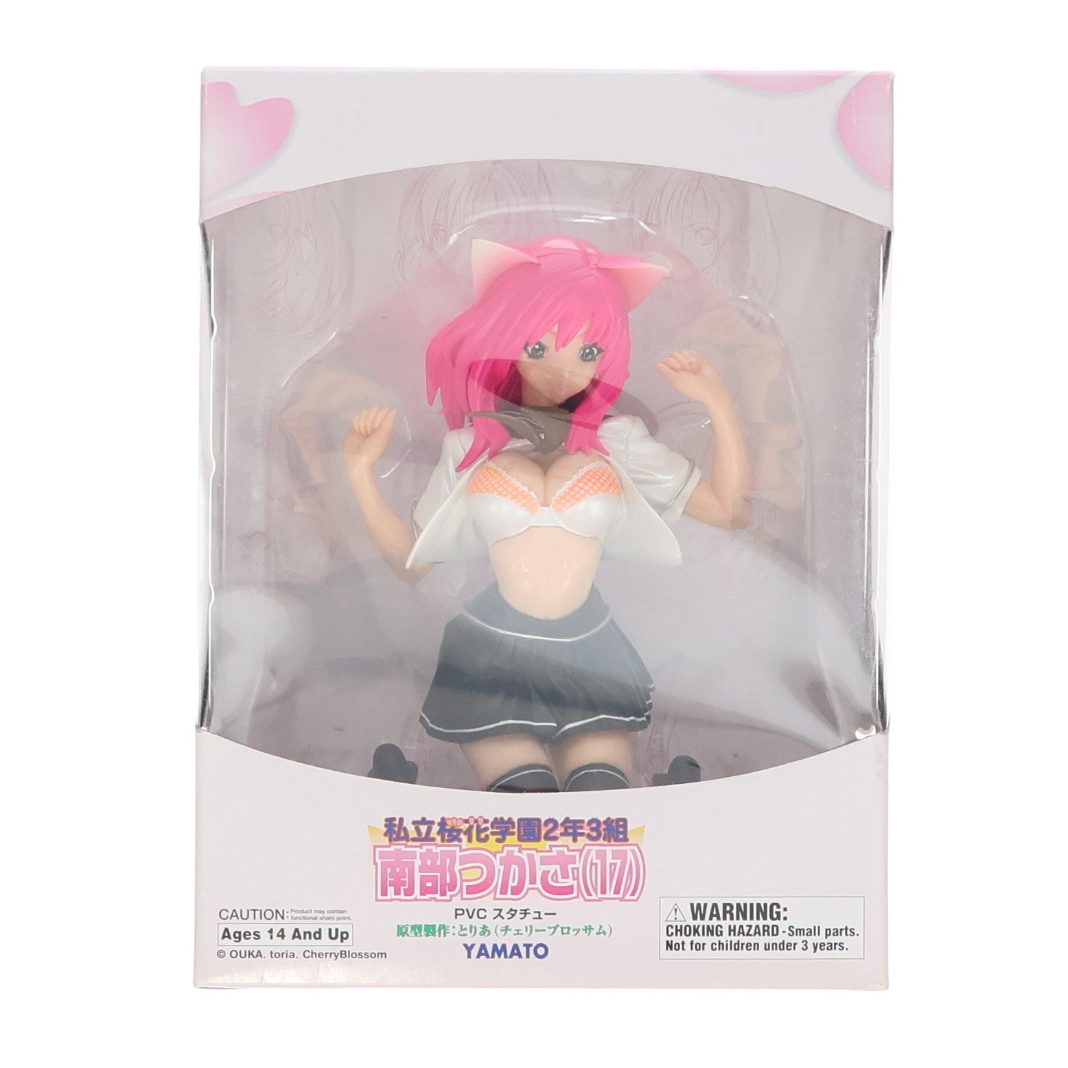 【中古即納】[FIG] 南部つかさ(17) リペイントVer. 私立桜花学園[2年3組] 完成品 フィギュア YAMATO(やまと)(20040930)