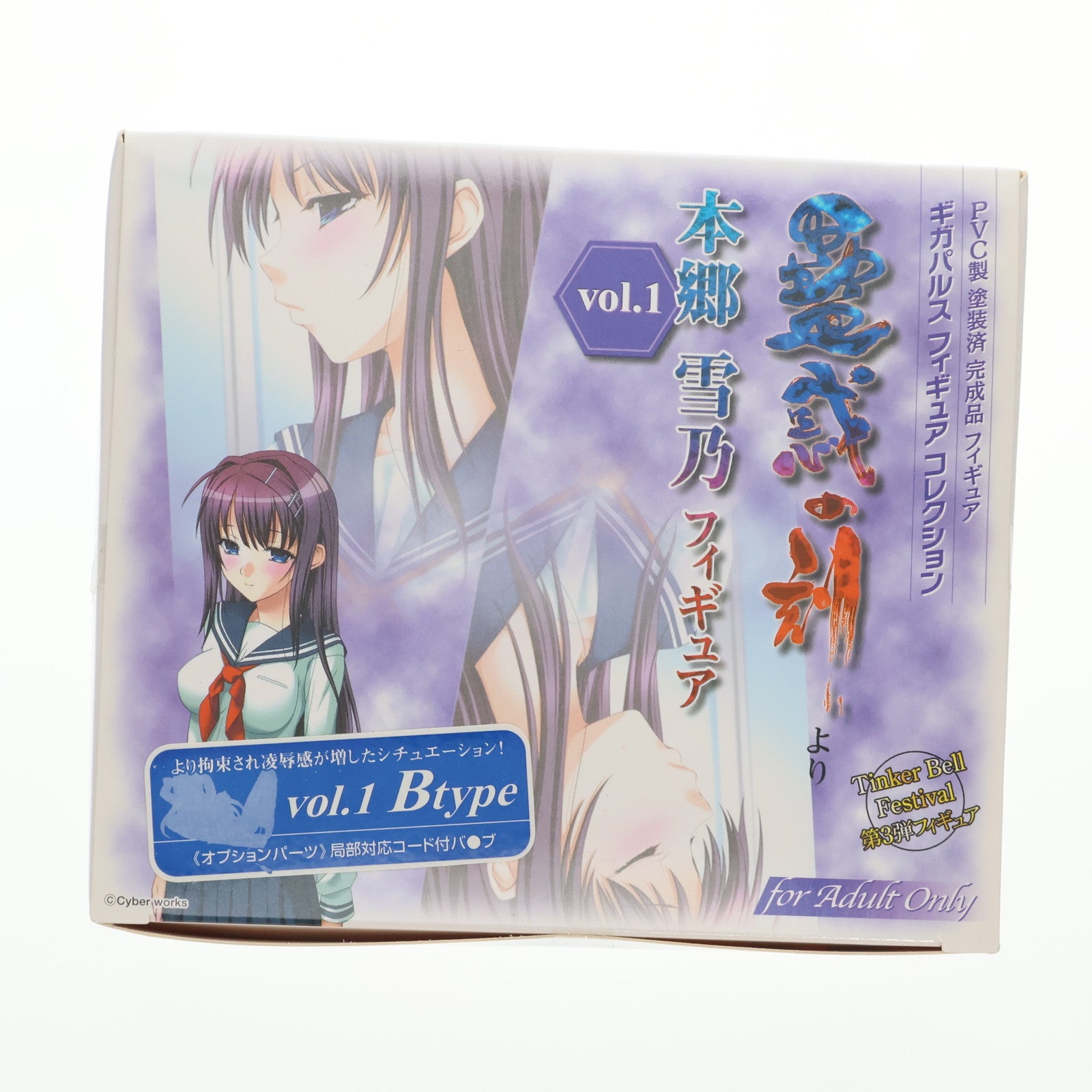 【中古即納】[FIG] 本郷雪乃 vol.1 Bタイプ 「蠱惑の刻」 ギガパルスコレクション第21弾 PVC塗装済完成品 フィギュア ギガパルス(20100630)