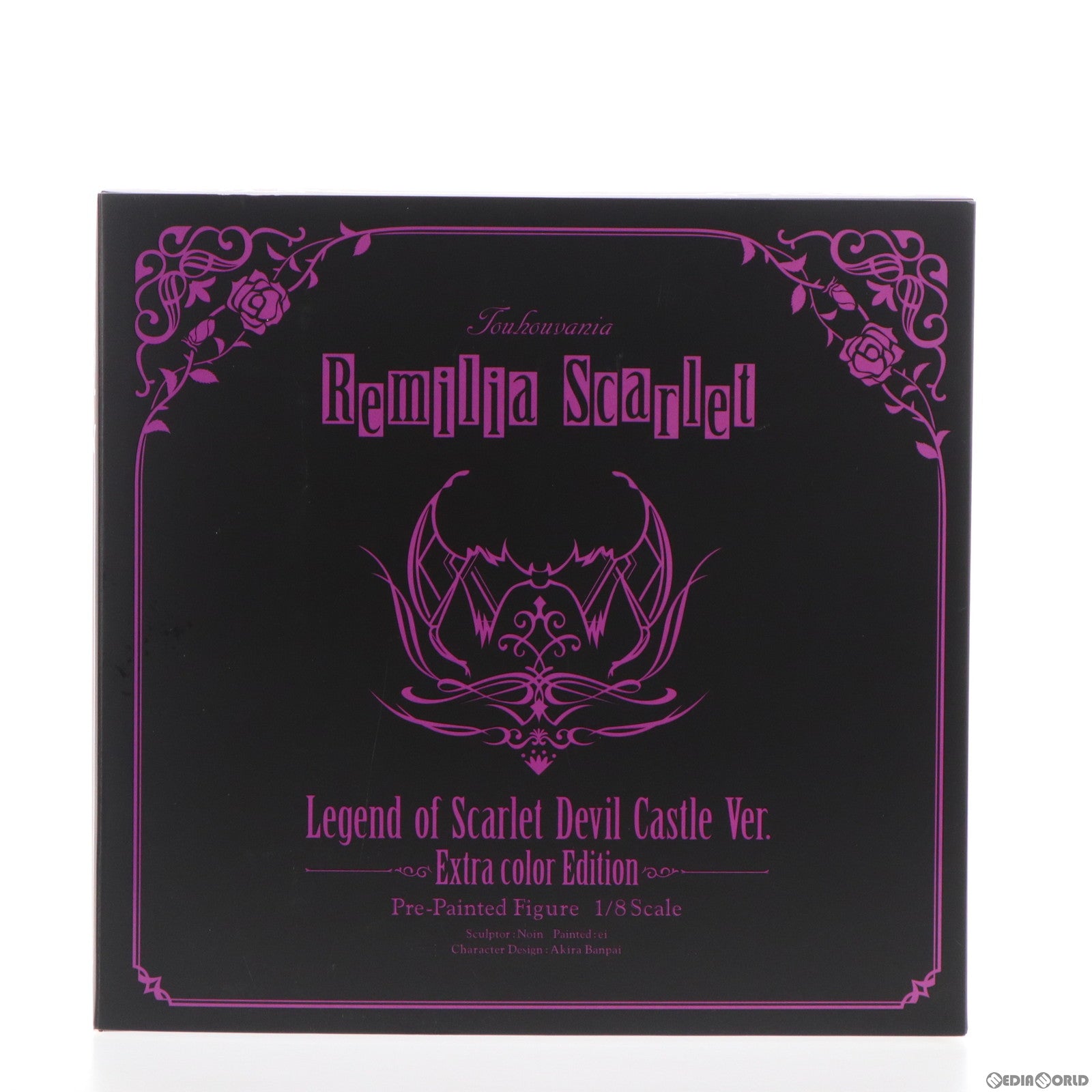 【中古即納】[FIG] イベント限定 レミリア・スカーレット 紅魔城伝説版 イベント限定エクストラカラーVer. 東方Project 1/8 完成品 フィギュア キューズQ(20161016)