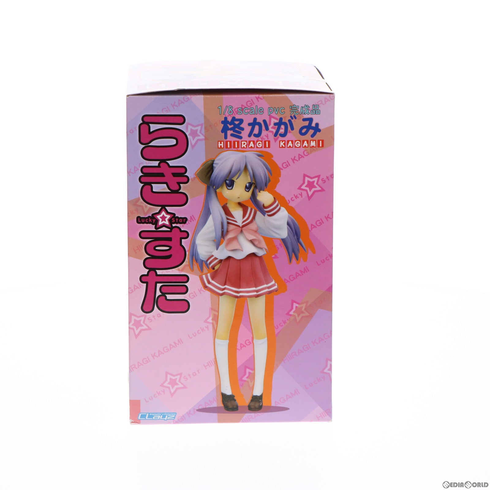 【中古即納】[FIG] 柊かがみ(ひいらぎかがみ) らき☆すた 1/8 完成品 フィギュア クレイズ(20100917)