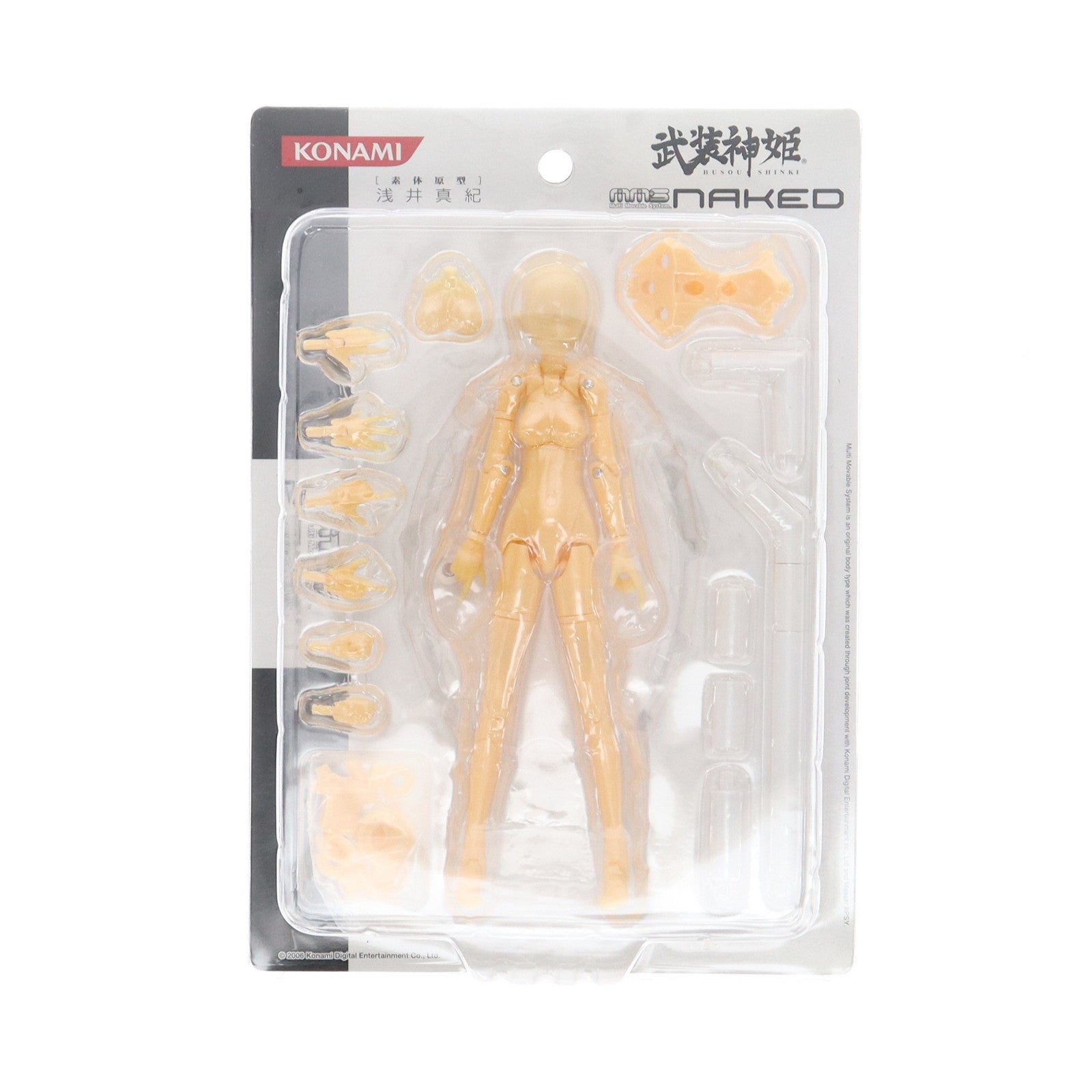 【中古即納】[FIG] MMS NAKED FLESH ver.3「武装神姫」アクション フィギュア コナミデジタルエンタテインメント(20070615)