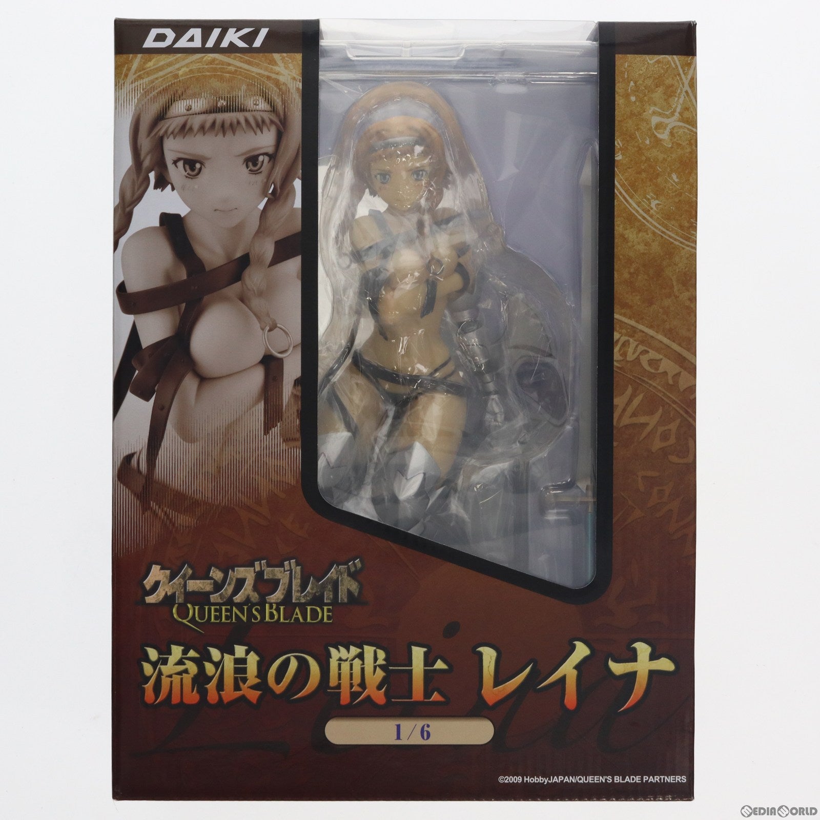 【中古即納】[FIG] 流浪の戦士レイナ クイーンズブレイド 1/6 完成品 フィギュア ダイキ工業(20100903)