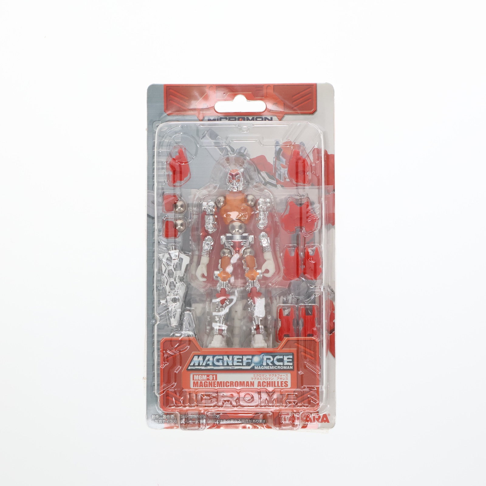 【中古即納】[FIG] マグネミクロマン アキレス「ミクロマン マグネフォース」MGM-01 フィギュア タカラ(20050429)
