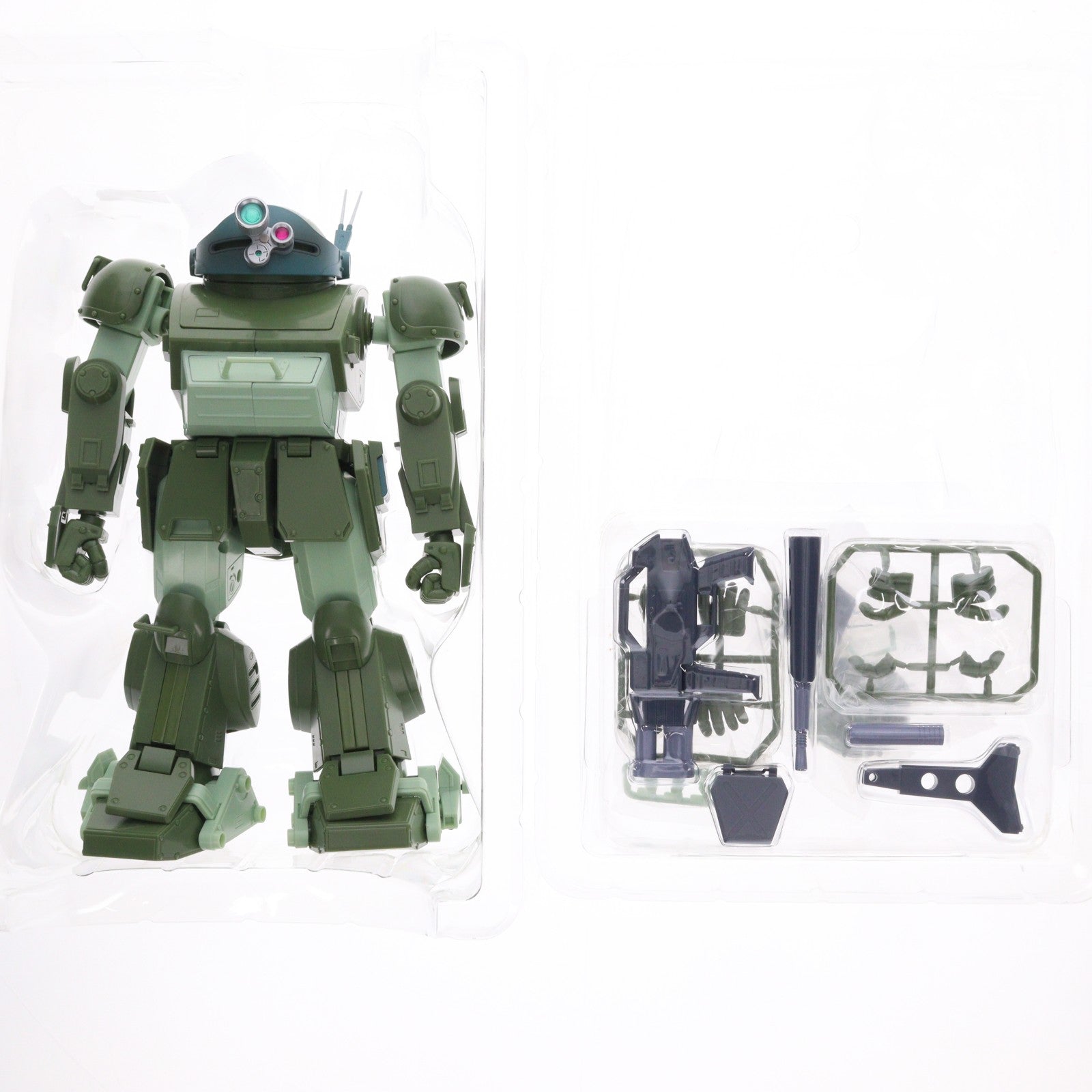 【中古即納】[FIG] DMZ(限定版) ATM-09-ST スコープドッグ マテリアルver.(未塗装版) 装甲騎兵ボトムズ 1/18 可動フィギュア(DMZ-01) タカラトミー(20071031)