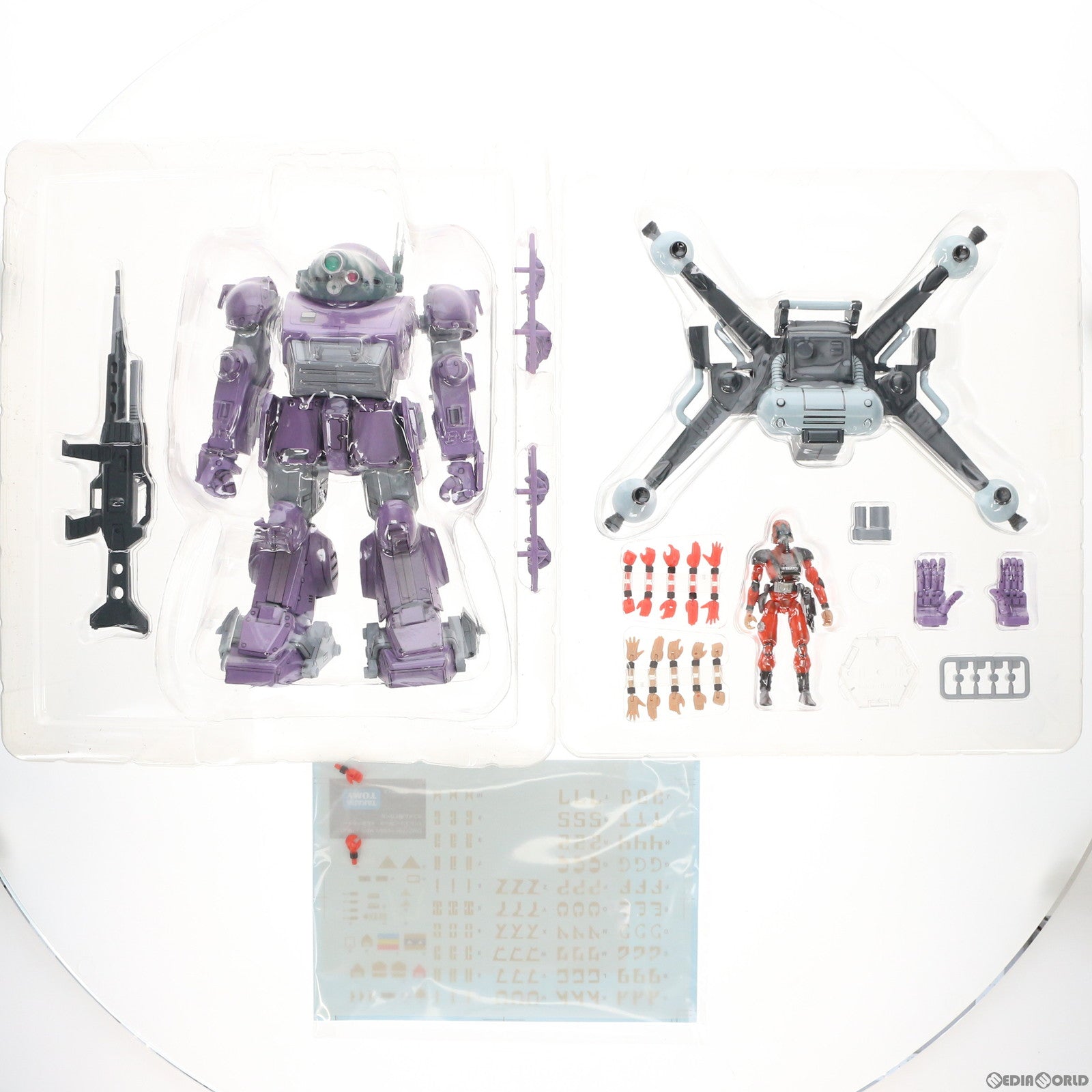 【中古即納】[FIG] トイホビーマーケット限定 DMZ ATM-09-ST スコープドッグ メルキアカラー 装甲騎兵ボトムズ 1/18 完成品 可動フィギュア タカラトミー(20080228)