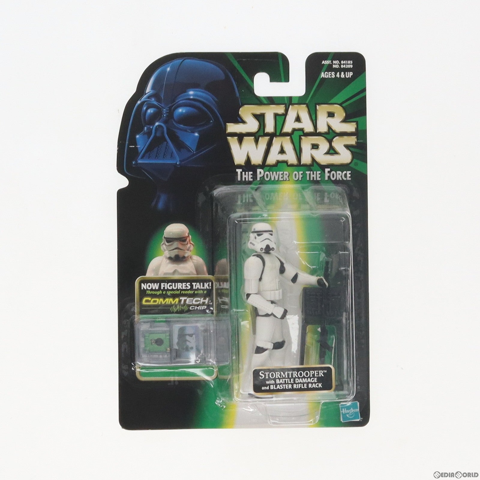【中古即納】[FIG] スター・ウォーズ パワー・オブ・ザ・フォース コムテックベーシックフィギュア ストームトルーパー STAR WARS 完成品 可動フィギュア トミー(19991231)