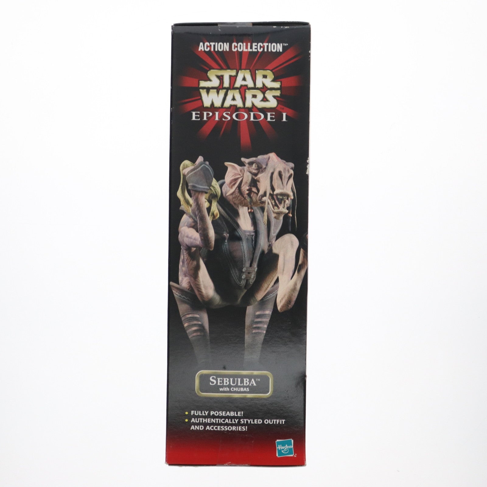 【中古即納】[FIG] スター・ウォーズ 12インチフィギュア セブルバwithチューバ STAR WARS エピソード1/ファントム・メナス 完成品 可動フィギュア トミー/ハズブロー(20001231)