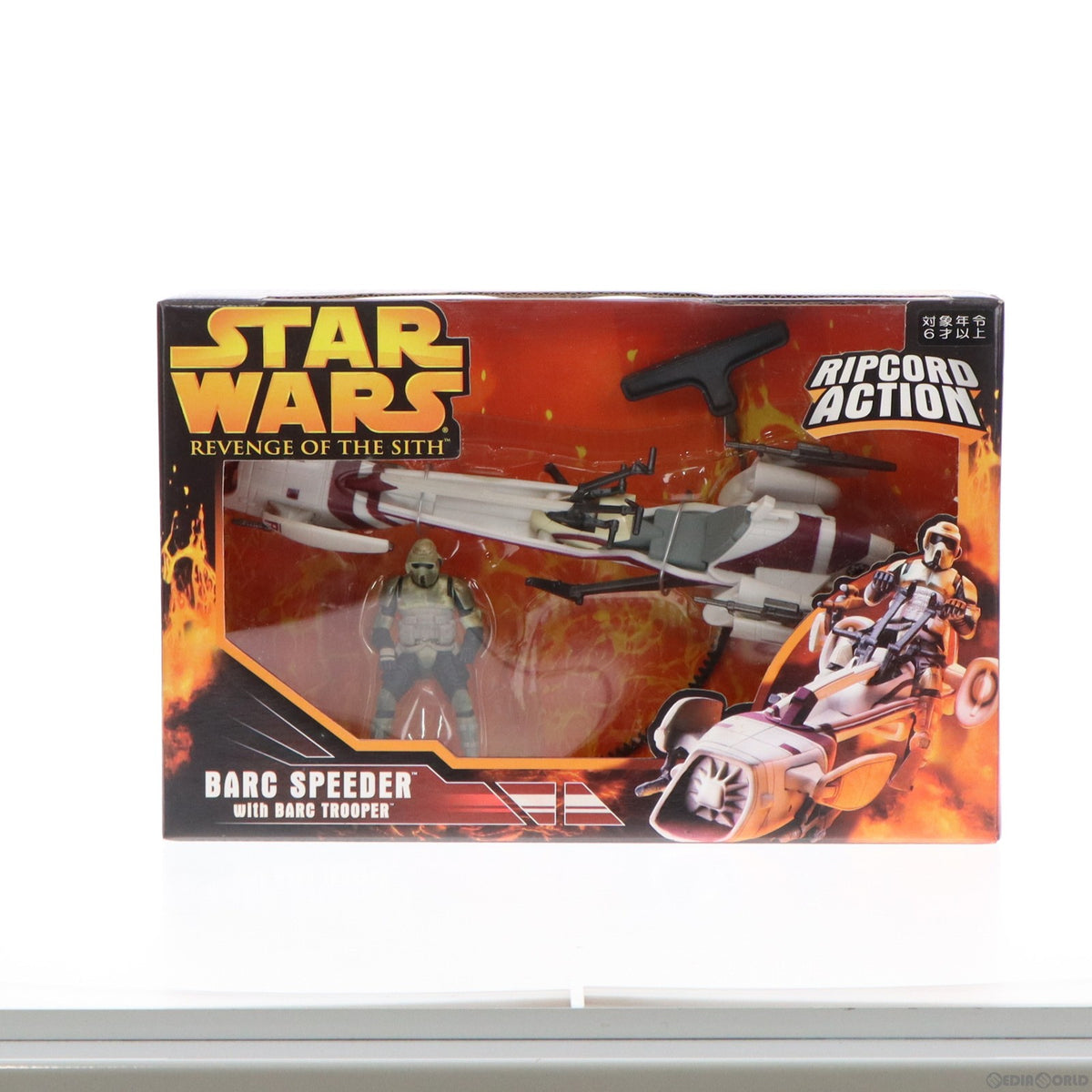 【中古即納】[FIG] BARCトルーパー with BARCスピーダー スモールビークル STAR WARS(スター・ウォーズ) エピソード3/シスの復讐 完成品 フィギュア(85350) トミーダイレクト/ハズブロー(19991231)