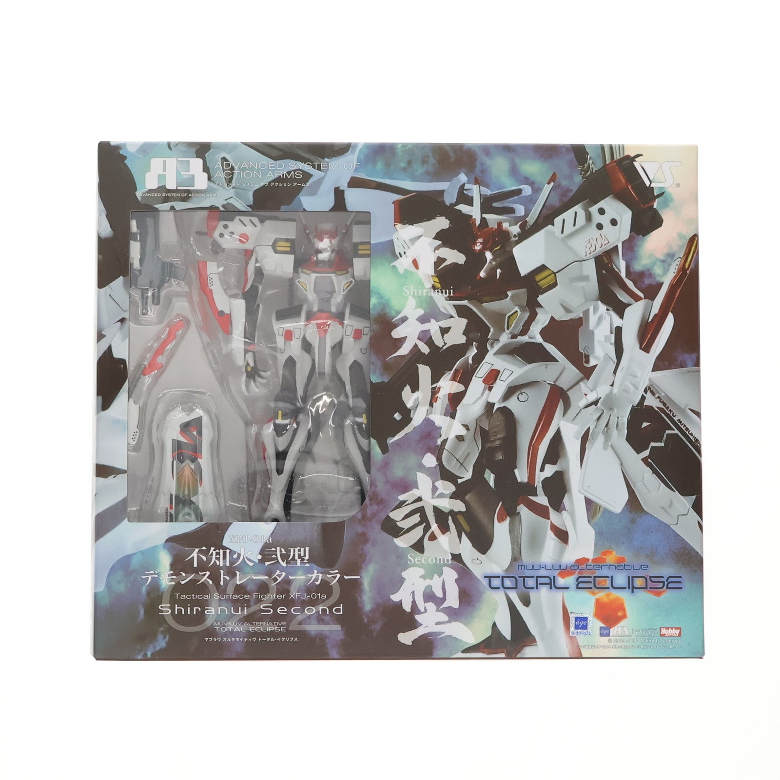 【中古即納】[FIG] XFJ-01a 不知火・弐型 デモンストレーターカラー 「マブラヴ オルタネイティヴ トータル・イクリプス」 A3メカアクションシリーズ No.022 ボークスショップ&ホビー天国ウェブ限定 フィギュア ボークス(20090829)