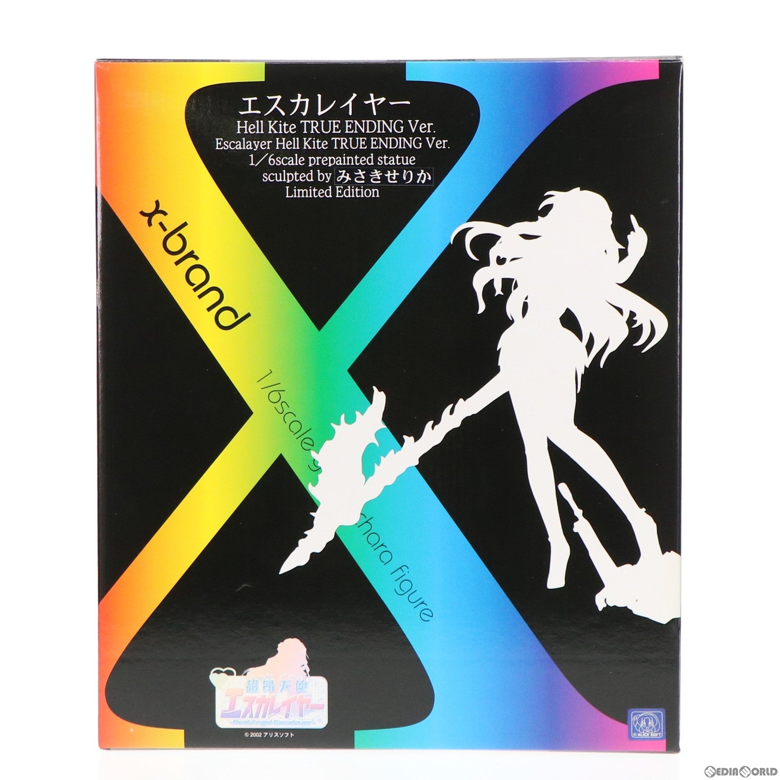 【中古即納】[FIG] x-brand エスカレイヤー Hell Kite TRUE ENDING Ver. Limited Edition「超昂天使エスカレイヤー」 1/6 塗装済み完成品 ボークスショップ&ホビー天国ウェブ限定 フィギュア ボークス(19991231)