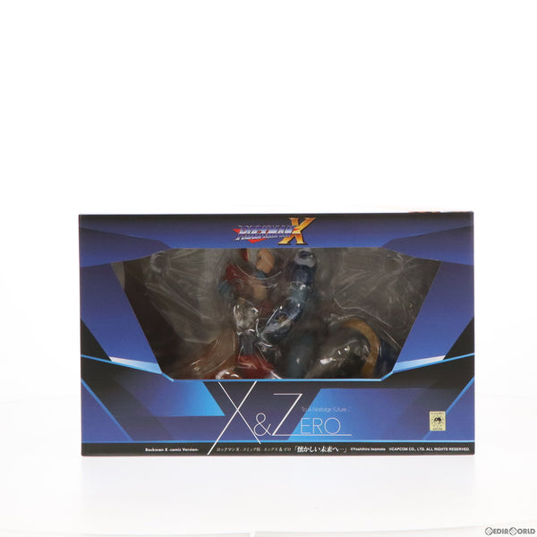 【中古即納】[FIG] クリアファイル無し エックス&ゼロ 『懐かしい未来へ...』 ロックマンX(コミック版) 1/7 完成品 月刊ホビージャパン誌上通販&ホビージャパンオンラインショップ限定 フィギュア ホビージャパン/AMAKUNI(20171130)