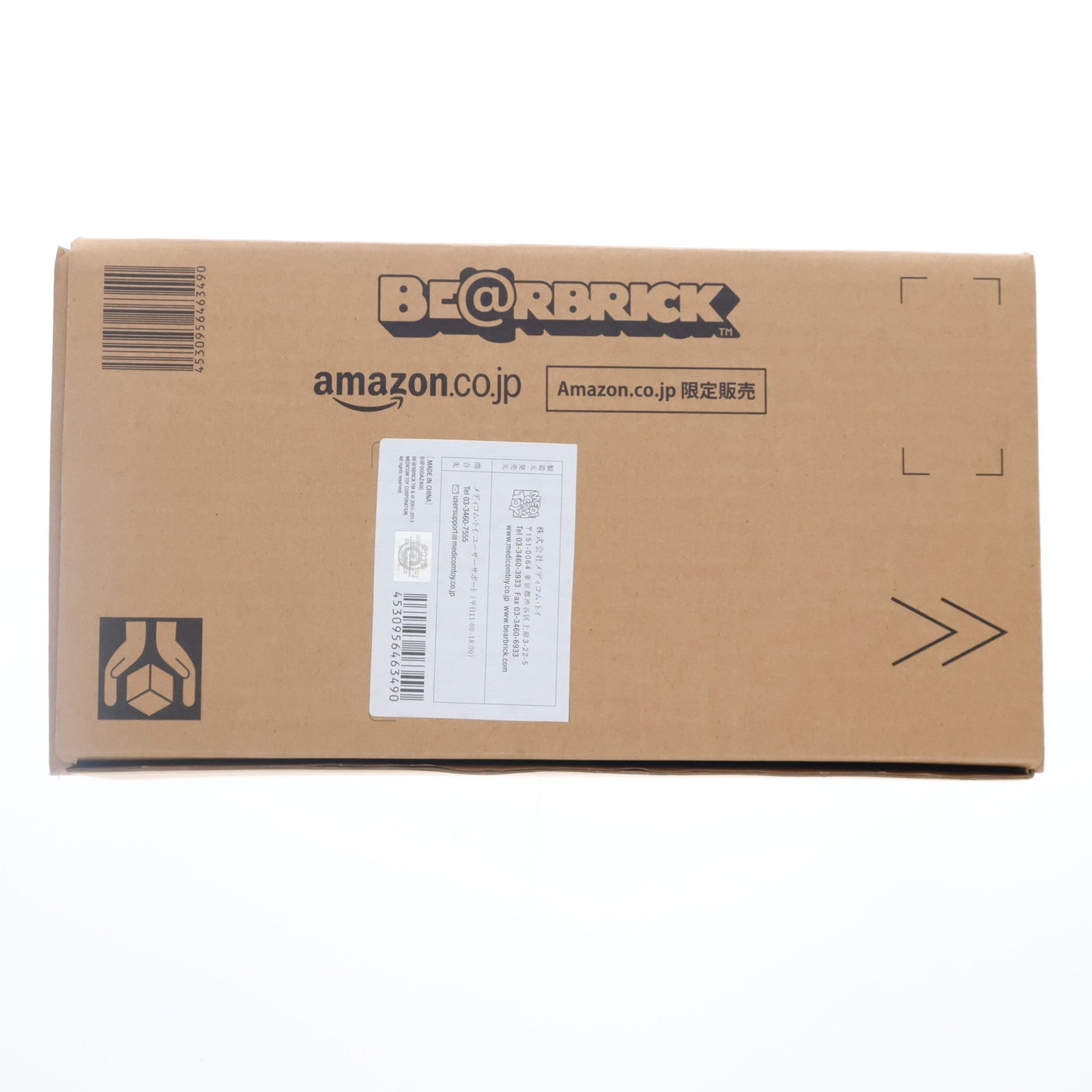 【中古即納】[FIG] BE@RBRICK(ベアブリック) 400% Amazon.co.jp Version Amazon.co.jp限定 フィギュア メディコム・トイ(20131231)