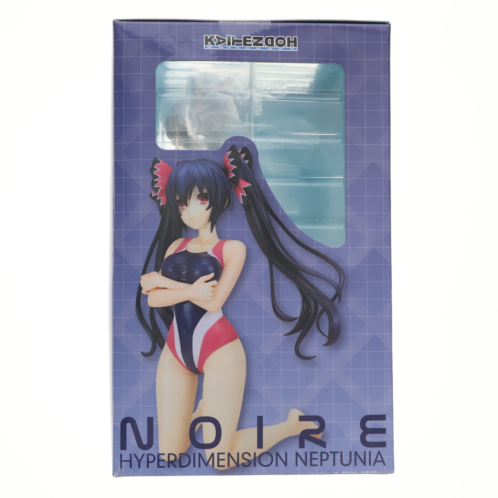 【中古即納】[FIG] ノワール 競泳水着ver. SP 超次元ゲイム ネプテューヌ 1/5 完成品 フィギュア ワンフェス2017夏&あみあみ限定 回天堂(20170730)