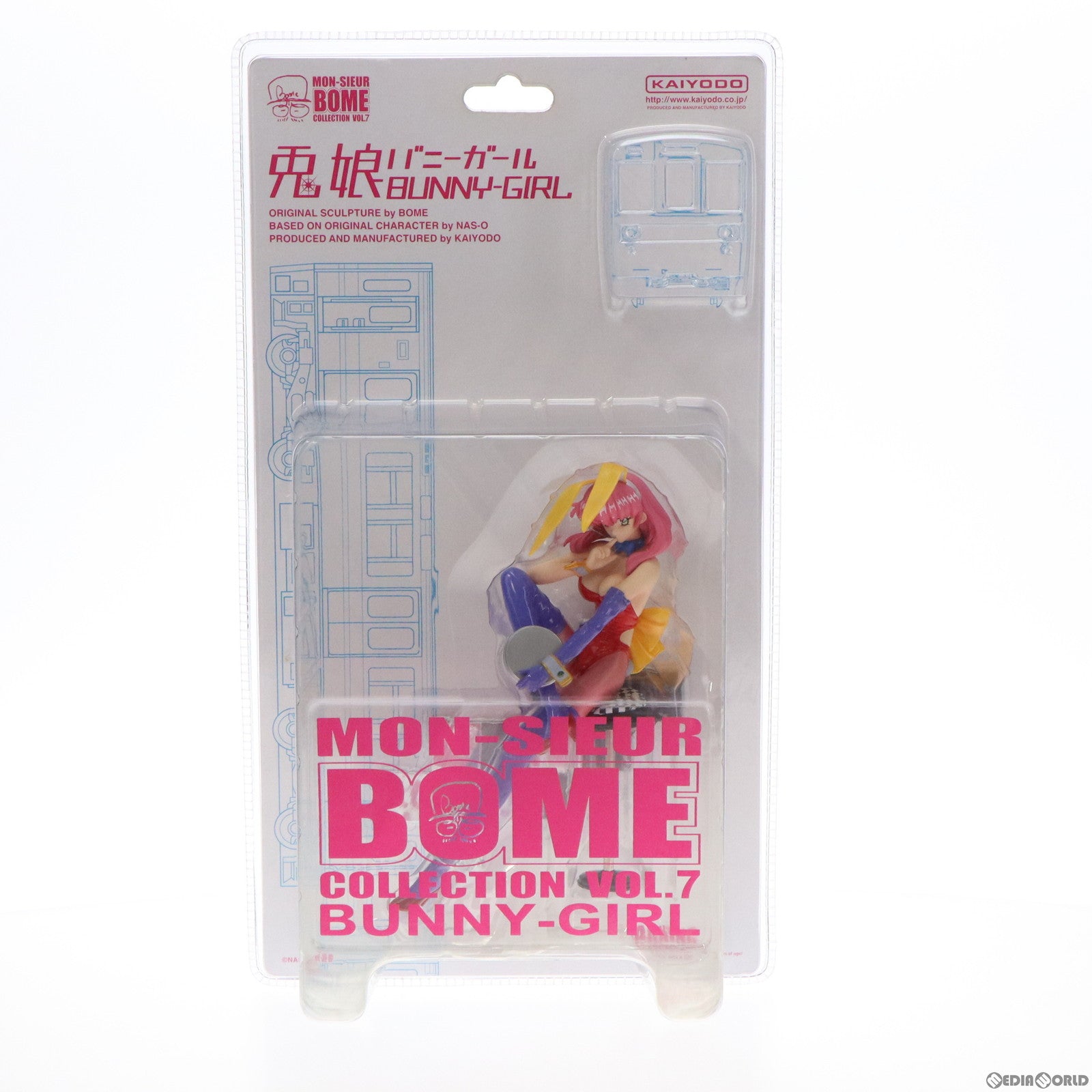 【中古即納】[FIG] MON-SIEUR BOME COLLECTION(ムッシュ ボーメコレクション) VOL.7 バニーガール 完成品 フィギュア 海洋堂(20051029)