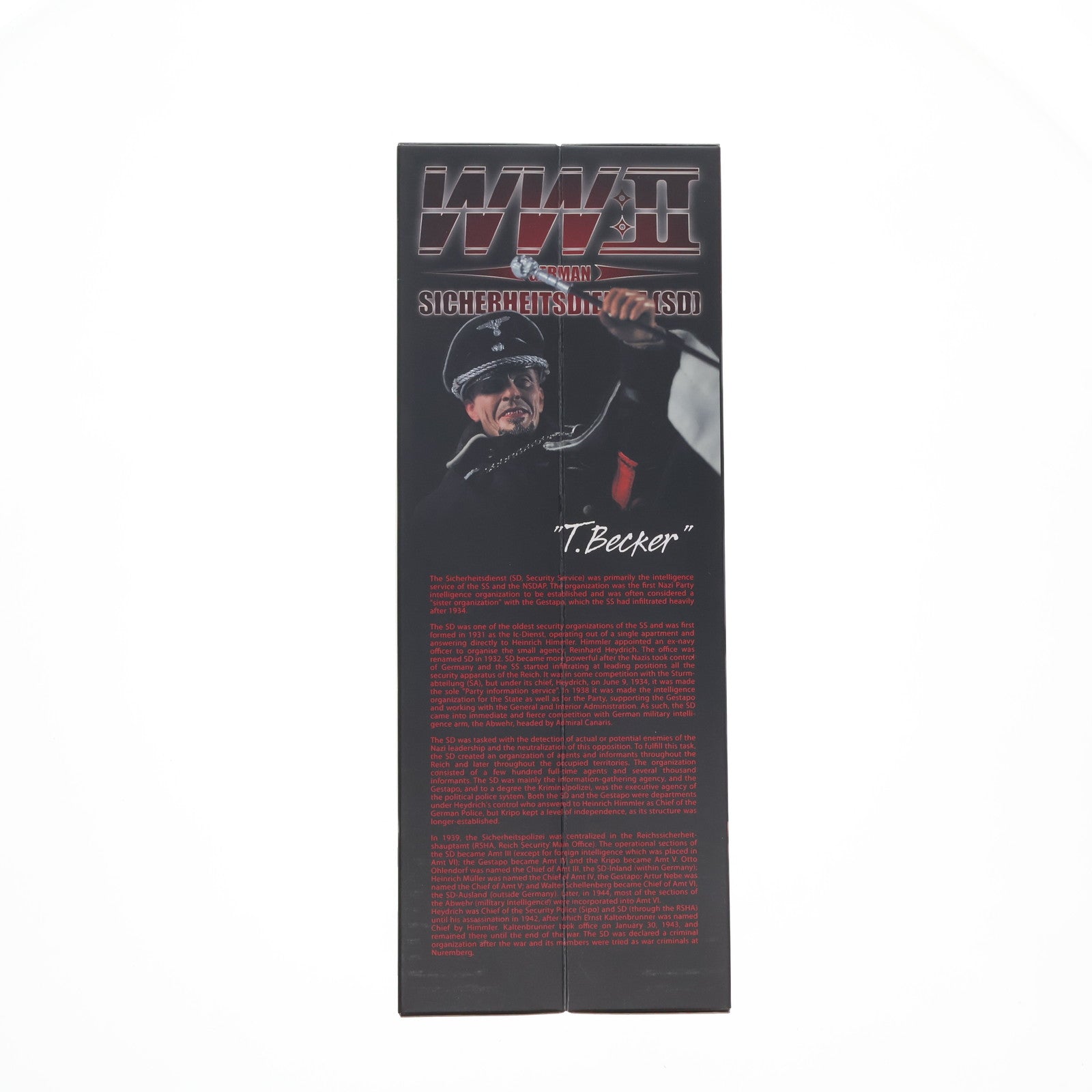 【中古即納】[FIG] T・ベッカー WW.II ナチス ドイツ親衛隊保安部 DID8周年アニバーサリーエディション 1/6 コレクタブル フィギュア DID(20090131)