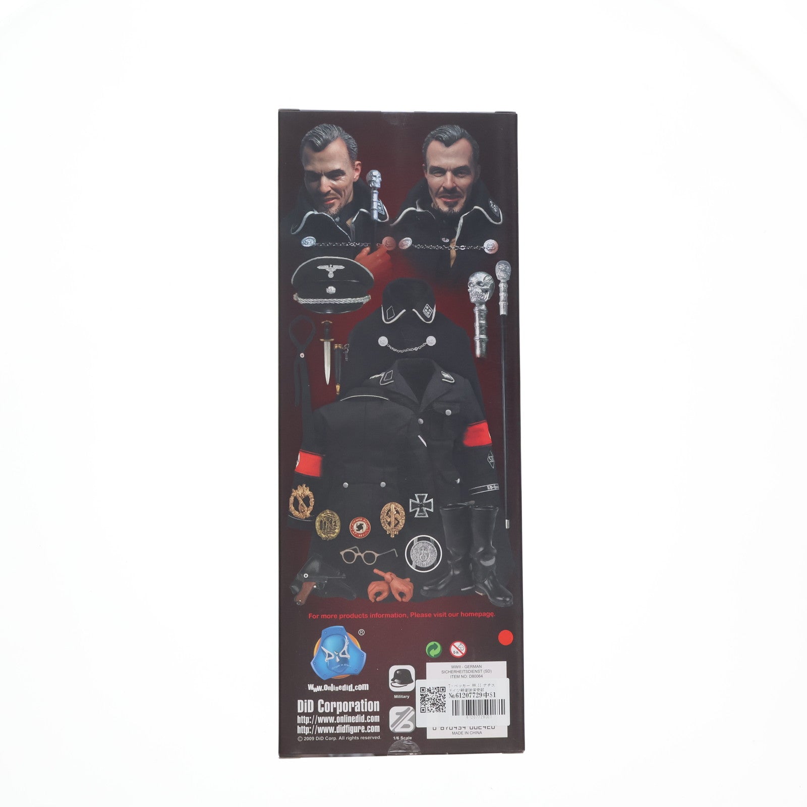 【中古即納】[FIG] T・ベッカー WW.II ナチス ドイツ親衛隊保安部 DID8周年アニバーサリーエディション 1/6 コレクタブル フィギュア DID(20090131)