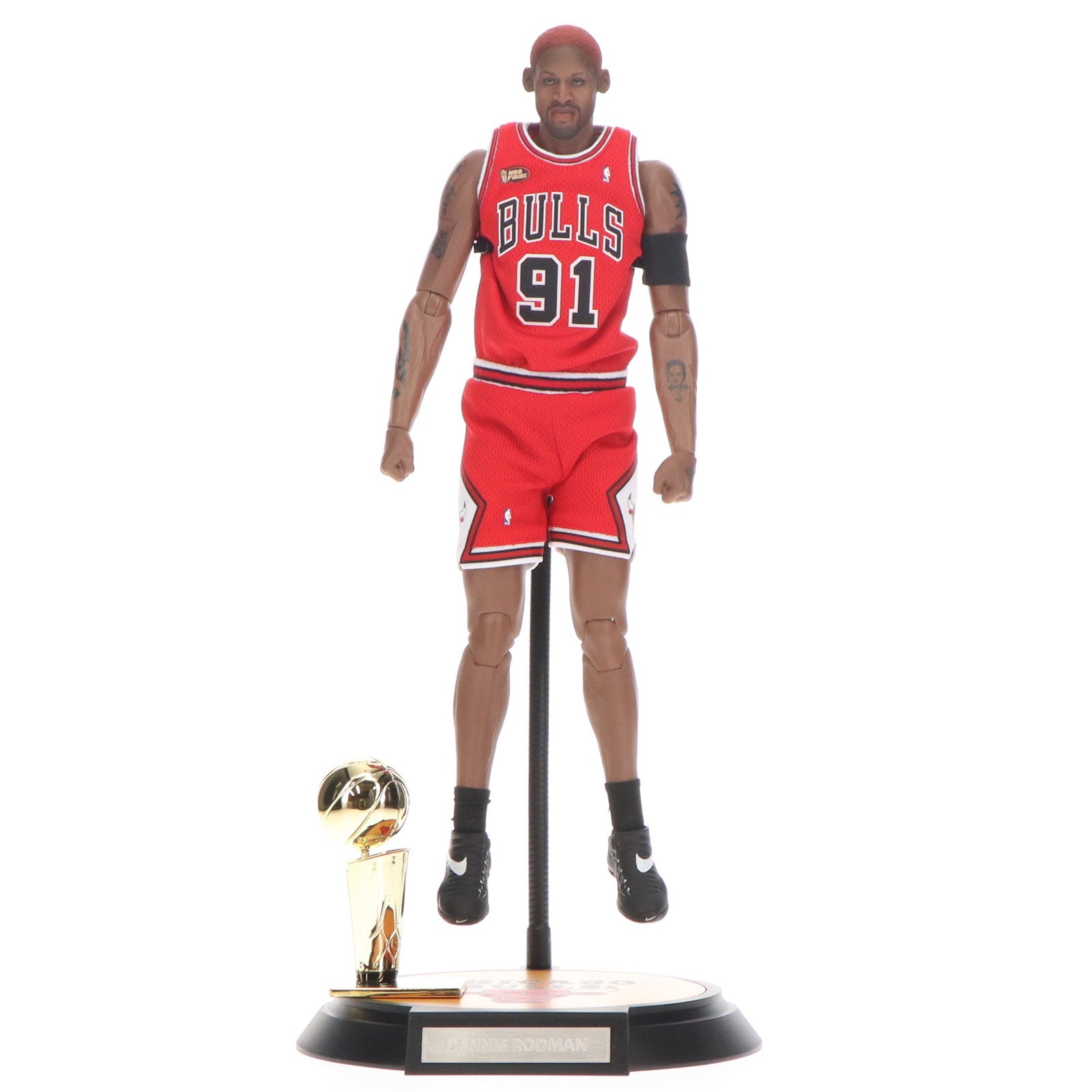 【中古即納】[FIG] リアルマスターピース NBAコレクション デニス・ロッドマン 1/6 コレクティブルフィギュア 完成品 可動フィギュア(RM-1059) ENTERBAY(エンターベイ)(20141026)