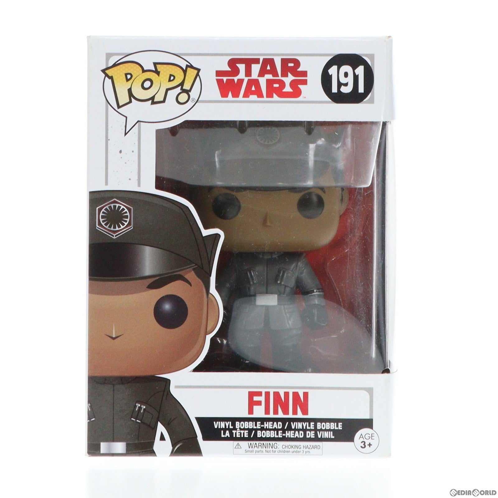 【中古即納】[SFT] POP! Star Wars #191 フィン(ファースト・オーダー版) STAR WARS(スター・ウォーズ)/最後のジェダイ 完成品 ソフビフィギュア FUNKO(ファンコ)/ホットトイズ(20171130)