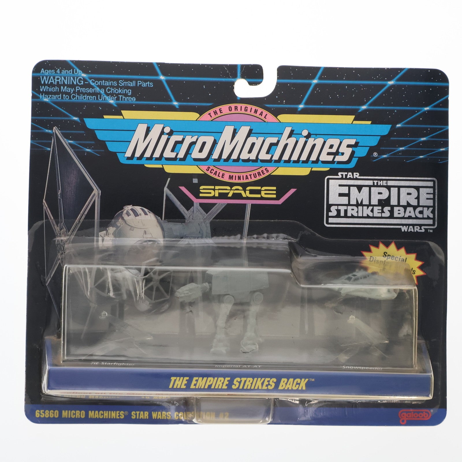 【中古即納】[FIG] THE EMPIRE STRIKES BACK(3体セット) -帝国の逆襲- 「スター・ウォーズ エピソード5/帝国の逆襲」 COLLECTION #2 Micro Machines SPACE フィギュア(65860) galoob(19991231)