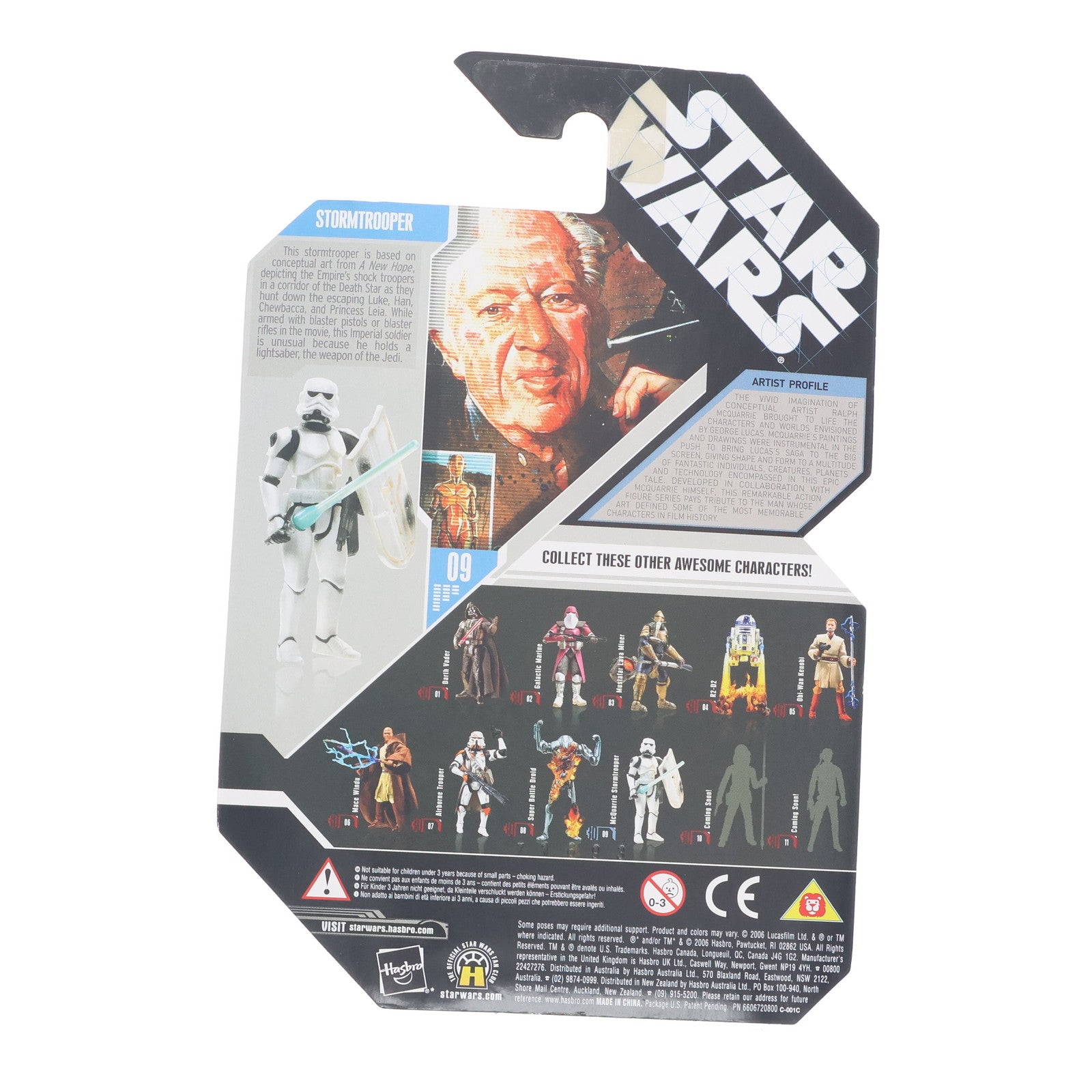 【中古即納】[FIG] スター・ウォーズ 30周年記念 ベーシックフィギュア マクォーリー コンセプト ストームトルーパー(ゴールド・コイン) STAR WARS 完成品 可動フィギュア ハズブロ(19991231)