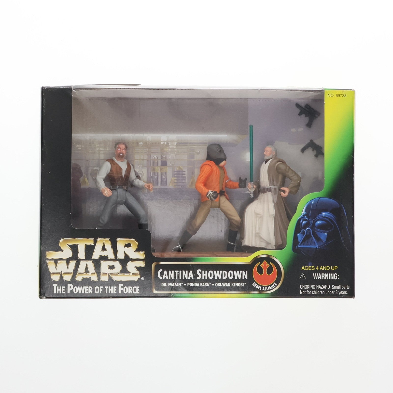 【中古即納】[FIG] スター・ウォーズ パワー・オブ・ザ・フォース シネマシーン カンティーナ ショーダウン STAR WARS 完成品 可動フィギュア Kenner(ケナー)(19981231)