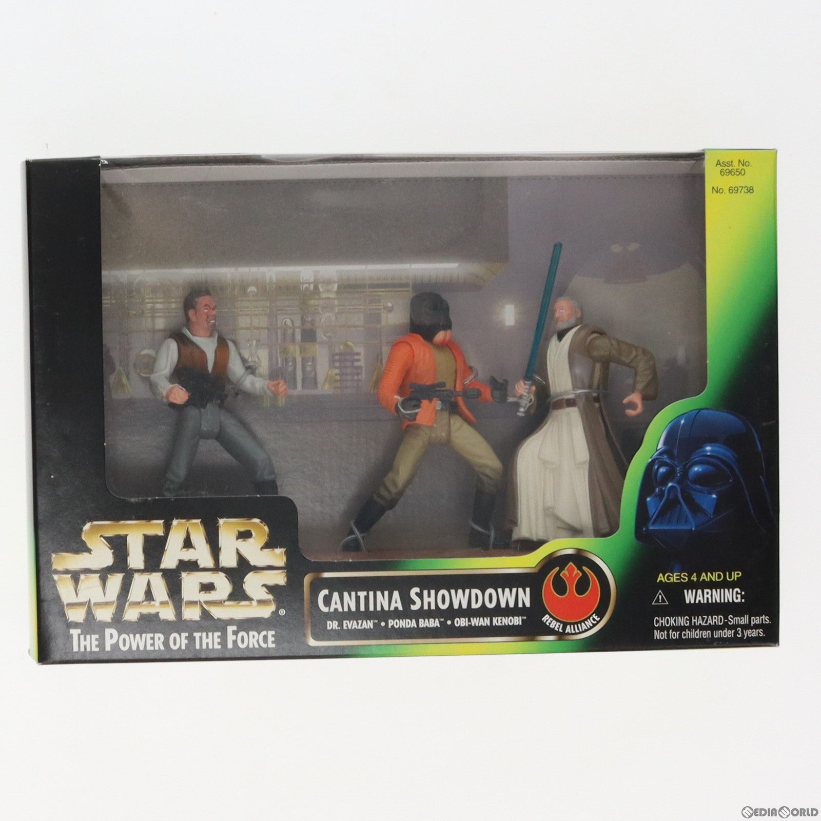 【中古即納】[FIG] スター・ウォーズ パワー・オブ・ザ・フォース シネマシーン カンティーナ ショーダウン STAR WARS 完成品 可動フィギュア Kenner(ケナー)(19991231)