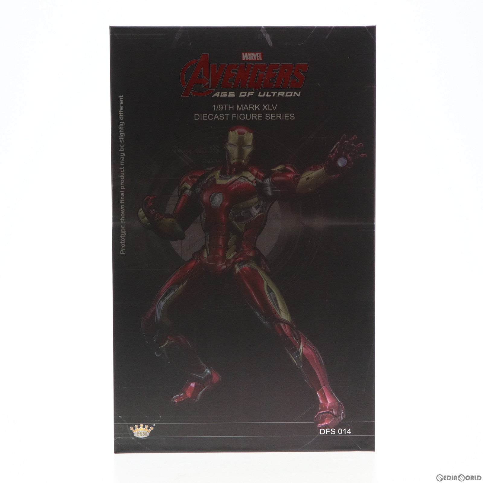 【中古即納】[FIG] アイアンマン・マーク45 アベンジャーズ エイジ・オブ・ウルトロン 1/9 完成品 ダイキャストフィギュア(DFS014) KING ARTS(キングアーツ)(20170422)