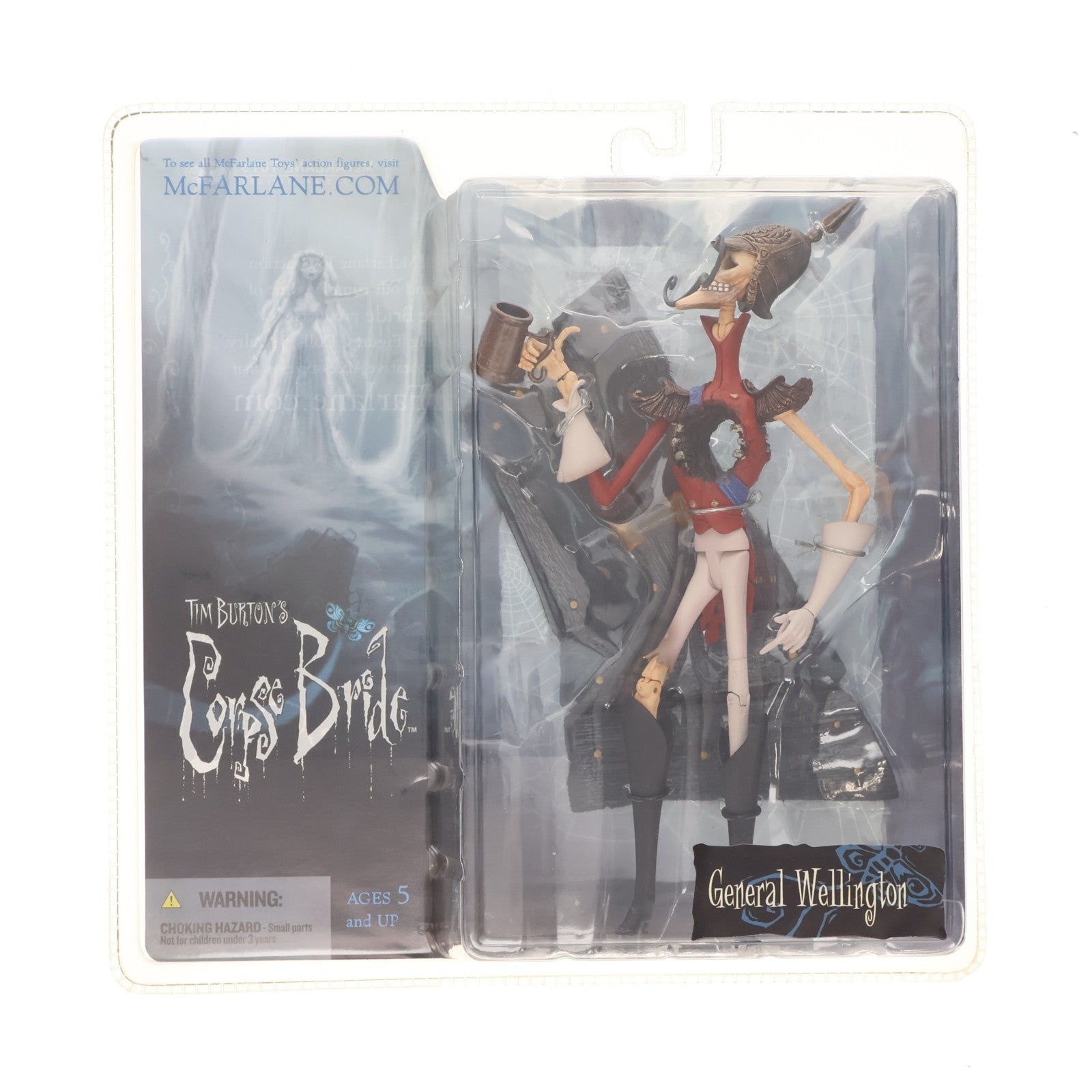 【中古即納】[FIG] General Wellington -ウェリントン将軍- ティム・バートンのコープスブライド 完成品 アクションフィギュア マクファーレン・トイズ(20051231)