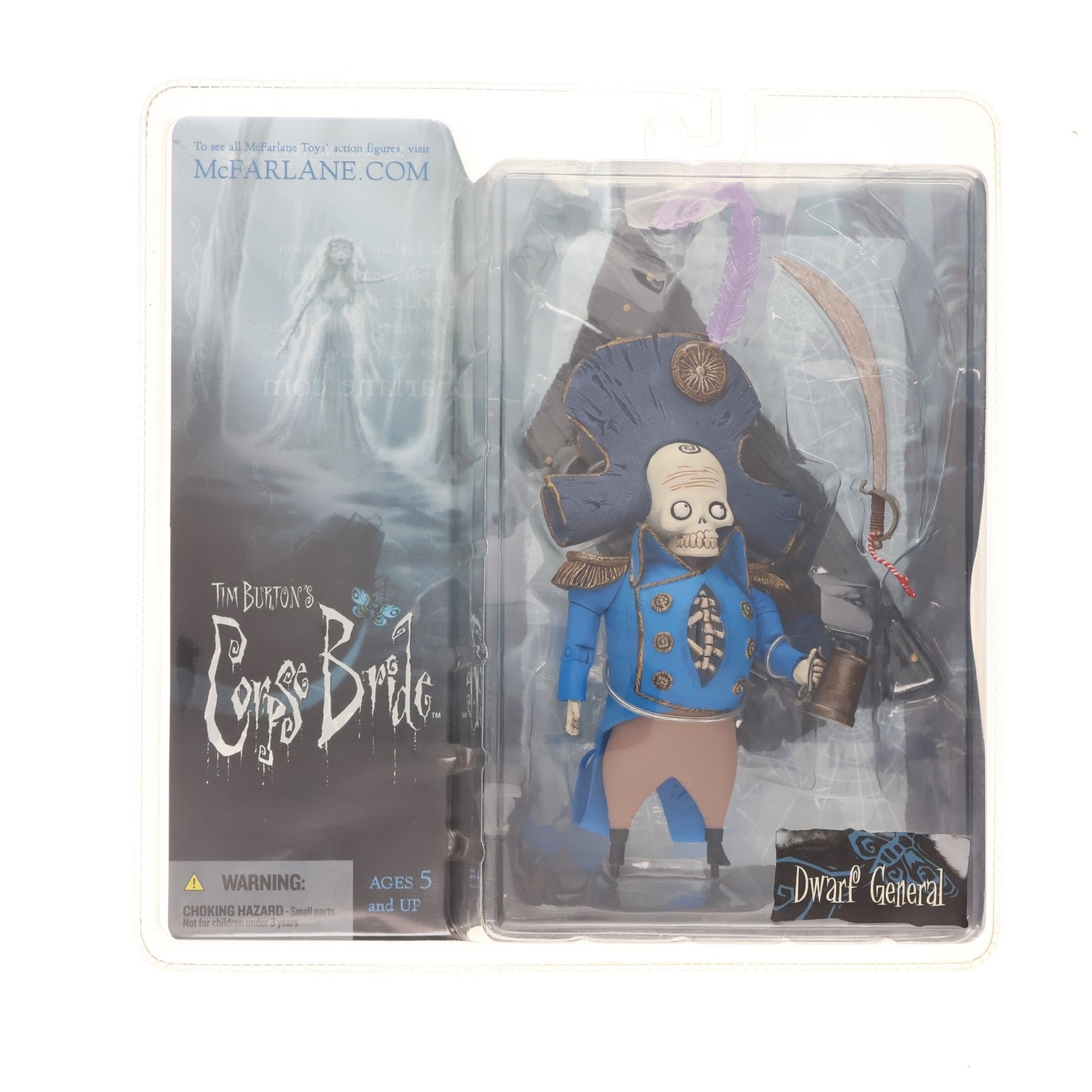 【中古即納】[FIG] Dwarf General -ドワーフ将軍- ティム・バートンのコープスブライド 完成品 アクションフィギュア マクファーレン・トイズ(20051231)