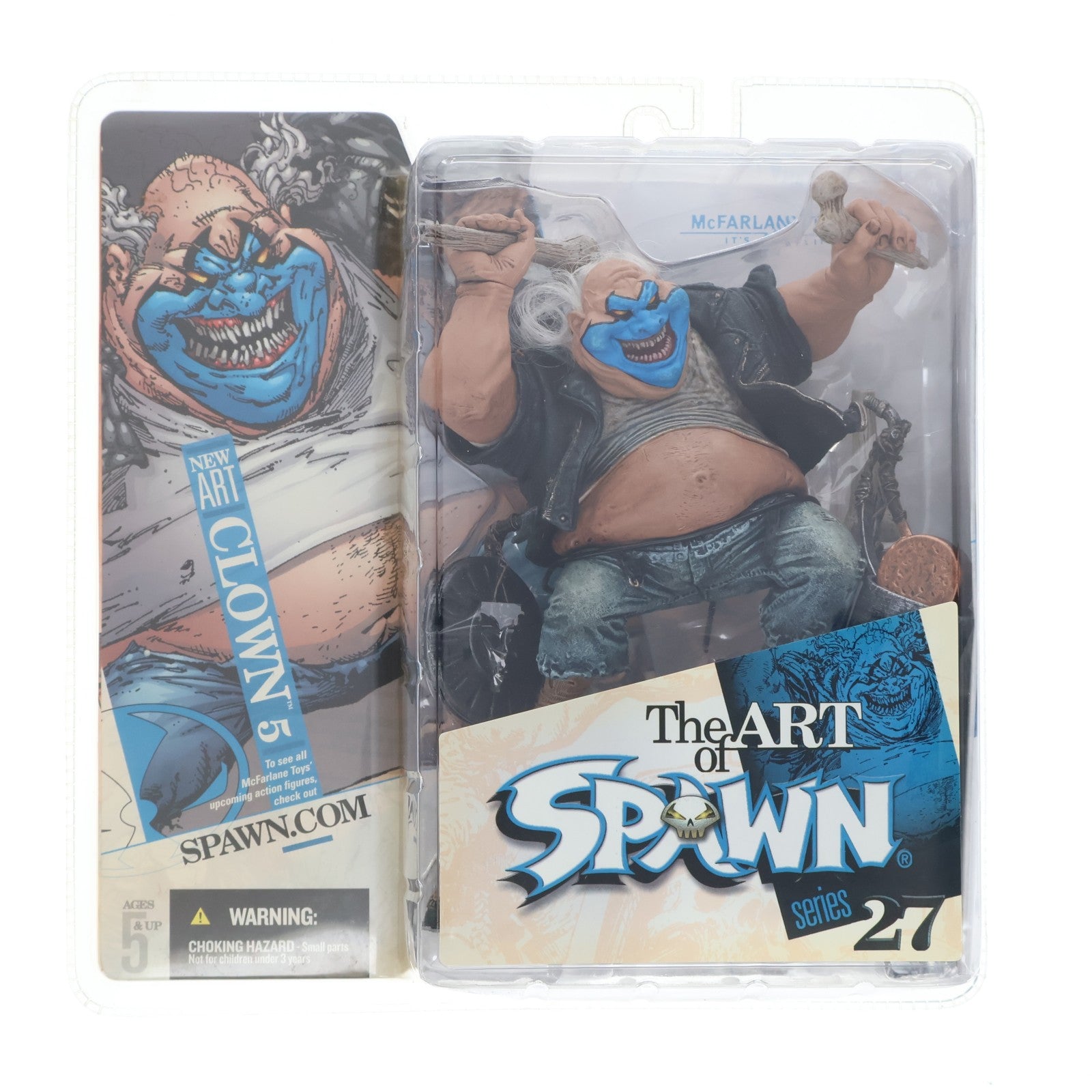 【中古即納】[FIG] CLOWN 5(クラウン 5) NEW ART The ART of SPAWN(ザ・アート・オブ・スポーン) シリーズ27 完成品 可動フィギュア マクファーレン・トイズ(20051231)
