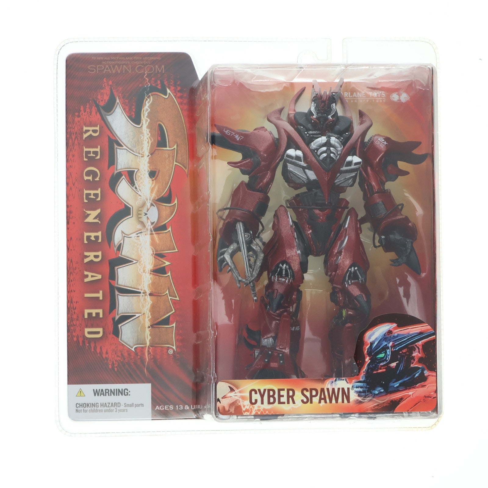 【中古即納】[FIG] CYBER SPAWN 2(サイバースポーン2) SPAWN REGENERATED(スポーン・リジェネレイテッド) シリーズ28 完成品 可動フィギュア マクファーレン・トイズ(20051231)